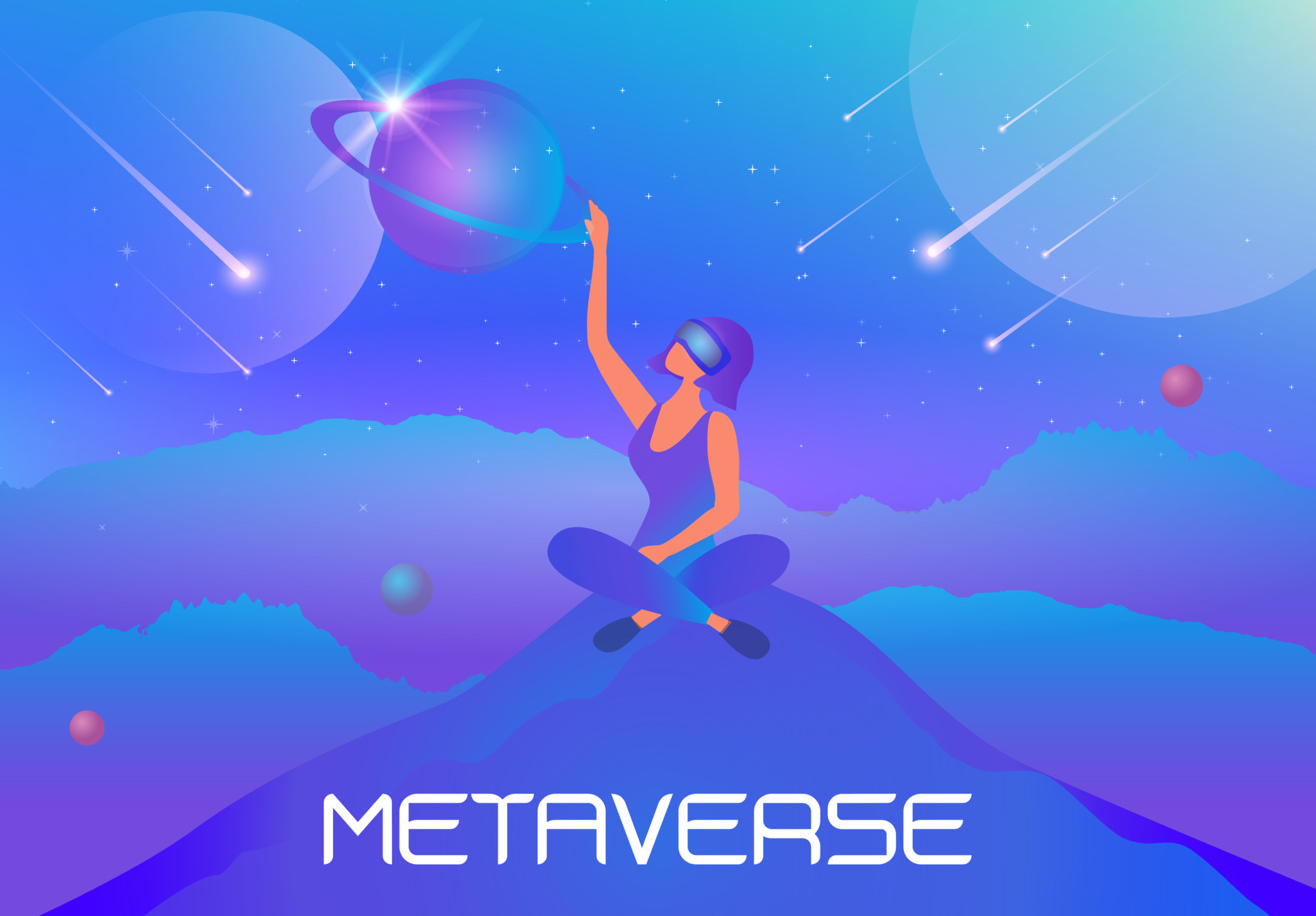 Metaverse NFT Universe Wallpaper, HD Hi-Tech 4K Wallpapers, Images