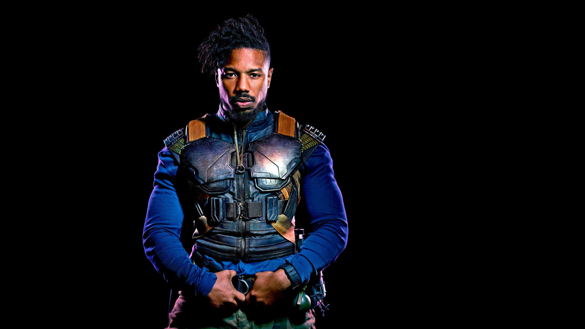 Michael B Jordan As Erik Killmonger  In Black  Panther  2021 