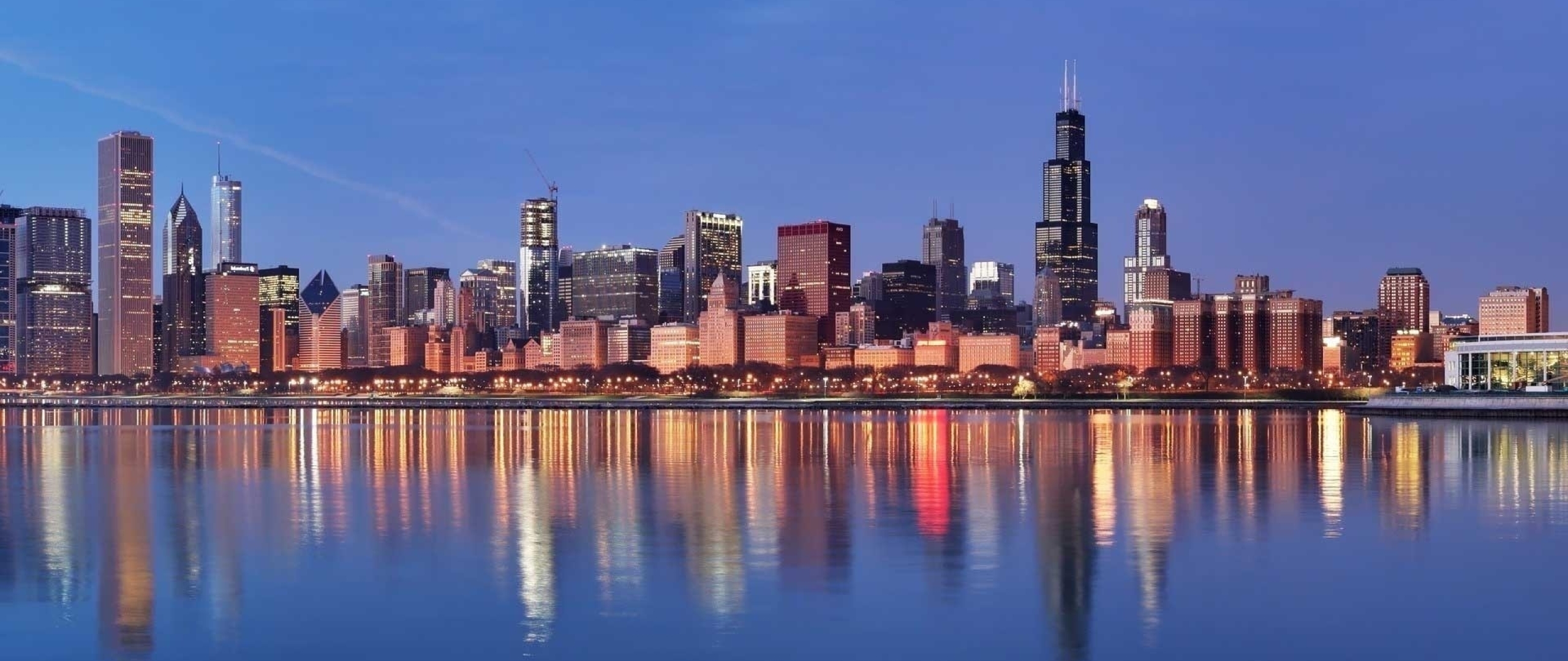 2560x1080 michigan, city, river 2560x1080 Resolution Wallpaper, HD City ...