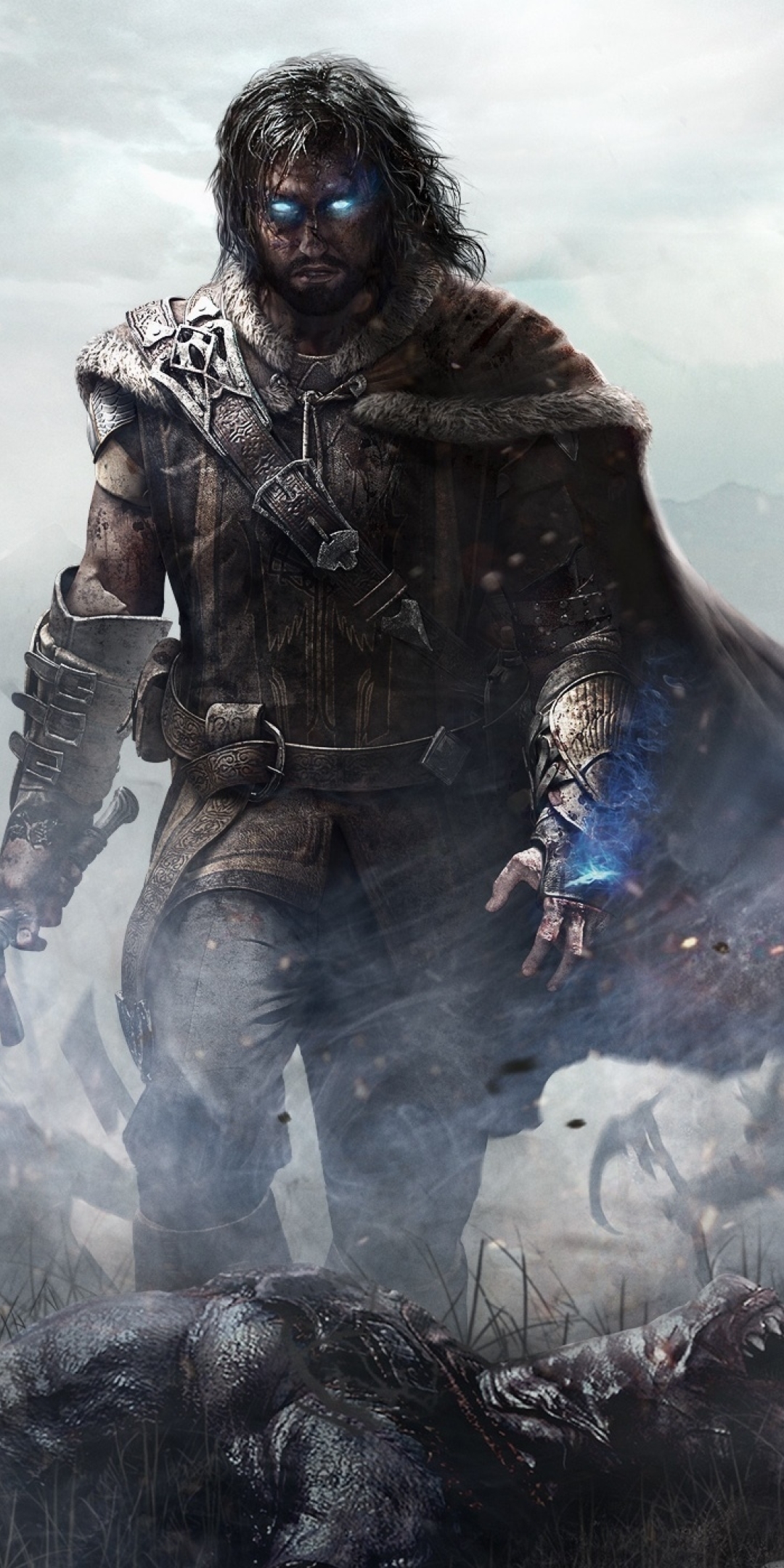 1080x2160 middle-earth shadow of mordor, monolith productions, warner