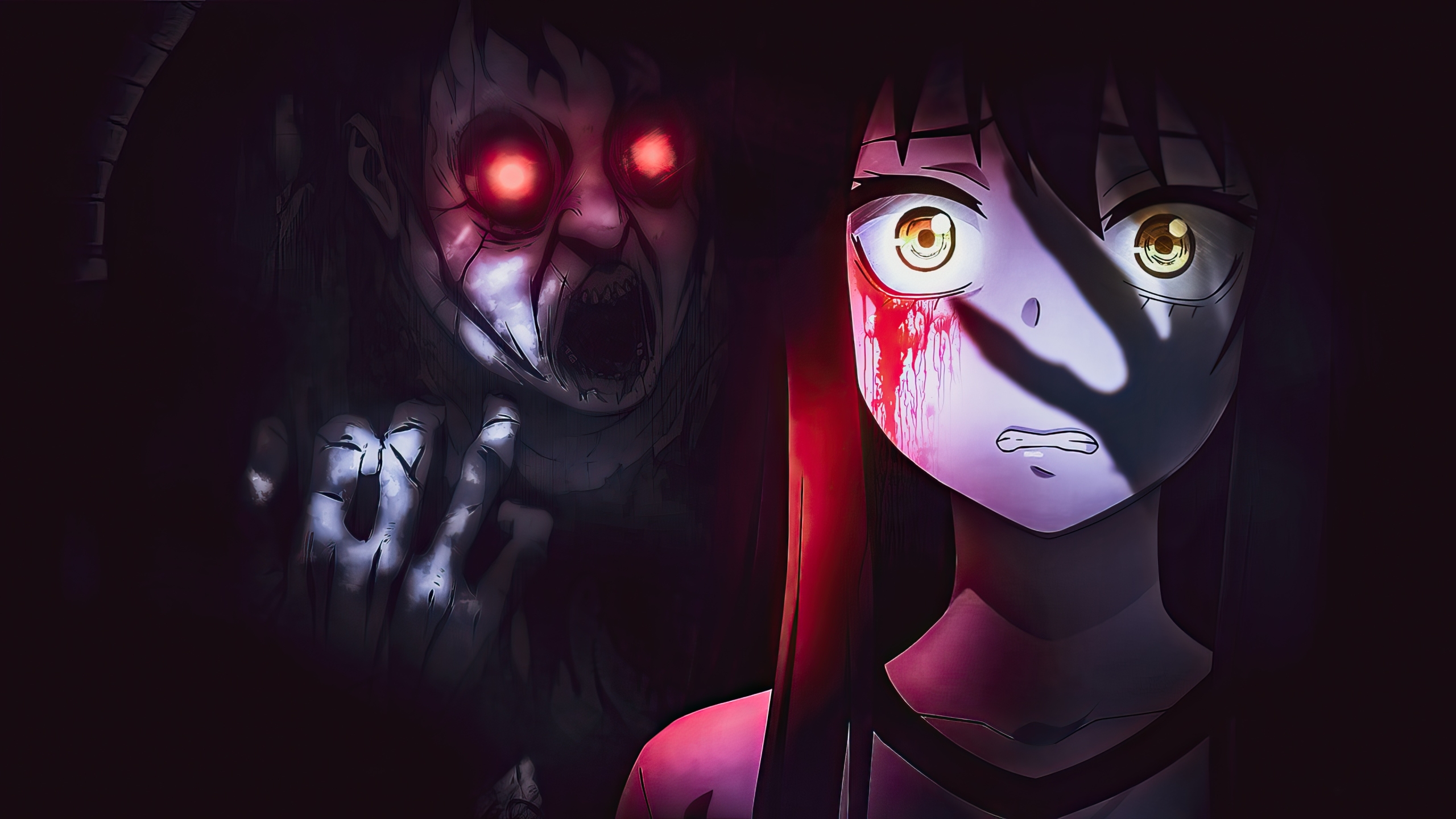 Anime Horror HD Wallpapers - Wallpaper Cave