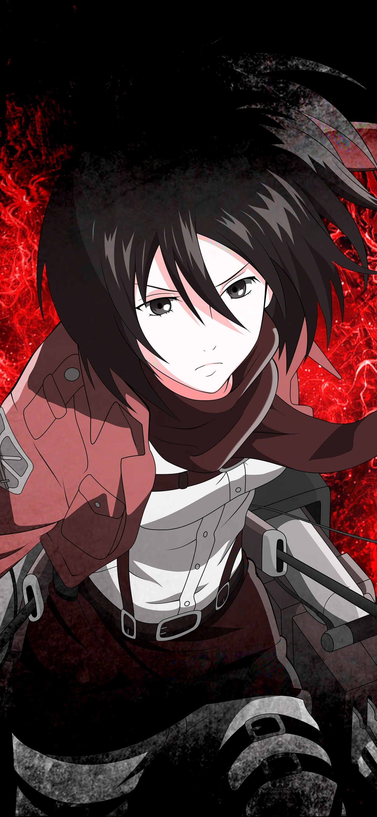 1242x26 Mikasa Ackerman 5k Iphone Xs Max Wallpaper Hd Anime 4k Wallpapers Images Photos And Background Wallpapers Den
