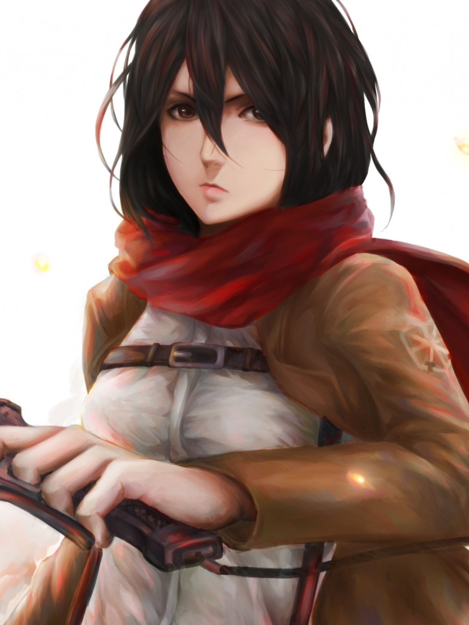 Beautiful Girl Swordsman Mikasa