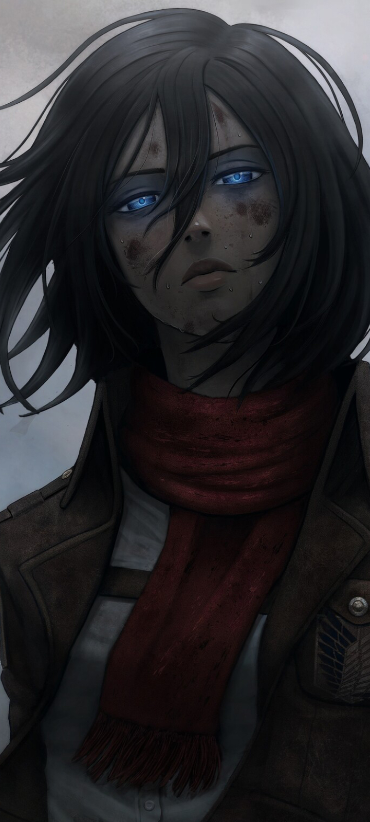 720x1600 Mikasa Ackerman 720x1600 Resolution Wallpaper, HD Anime 4K