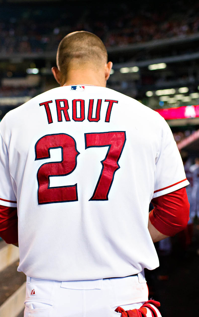 Mike Trout wallpaper in 360x720 resolution