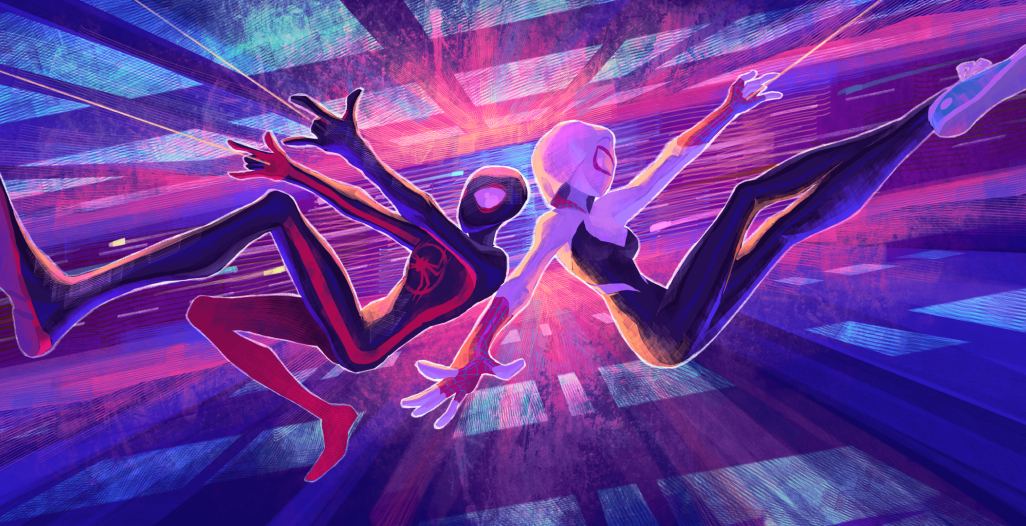 1026x526 Resolution Miles Morales & Gwen Stacy The Spider-Verse