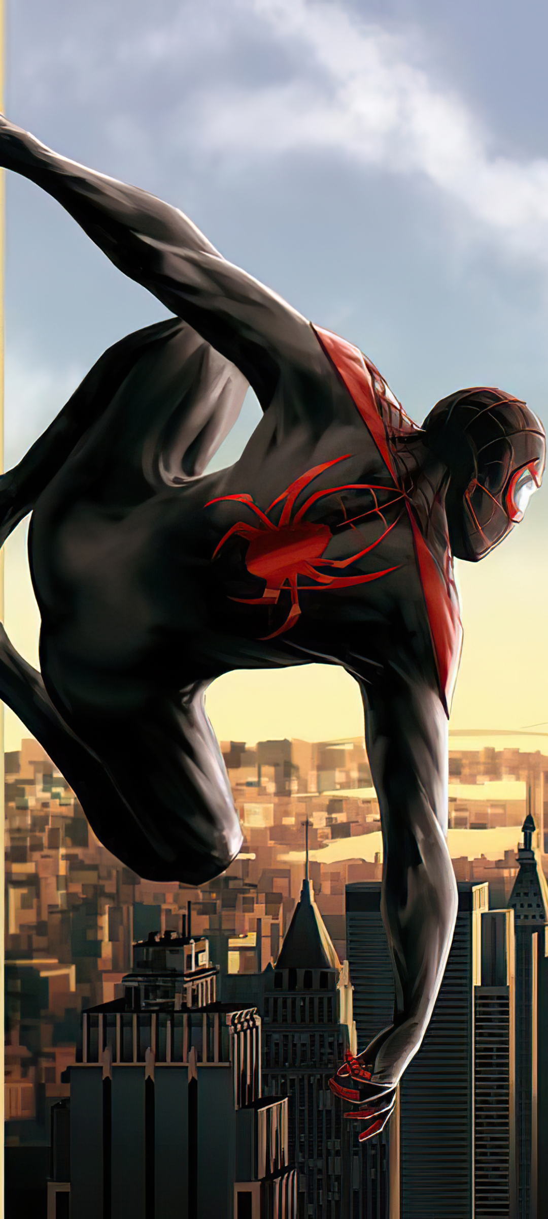 1080x2400 Miles Morales Spider-Man Into The Spider-Verse 1080x2400 ...
