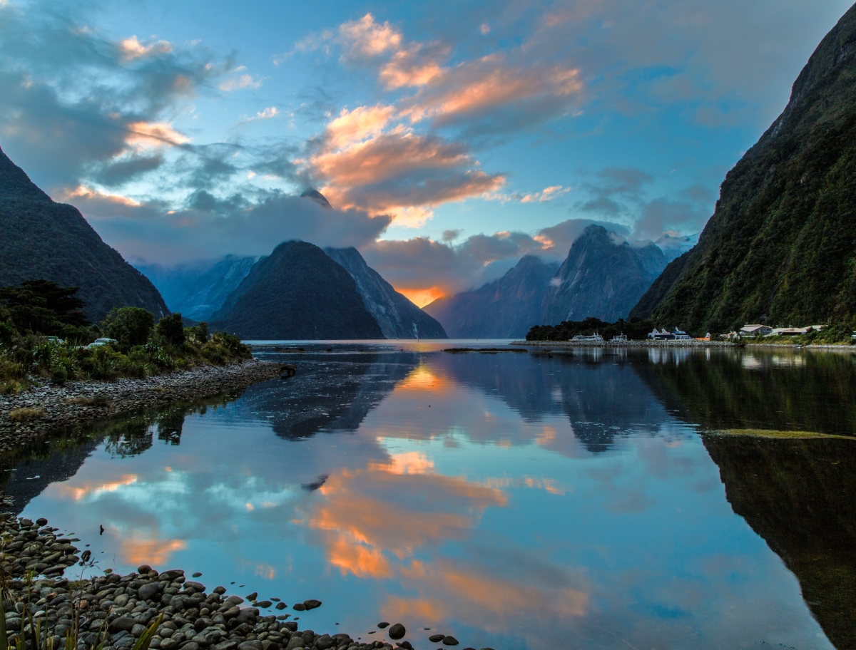 1200x912 Resolution milford sound, new zealand, bay 1200x912 Resolution ...