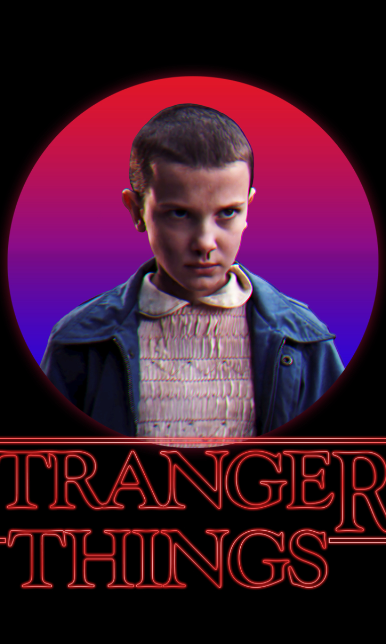 768x1280 Resolution Millie Bobby Brown As Eleven In Stranger Things ...