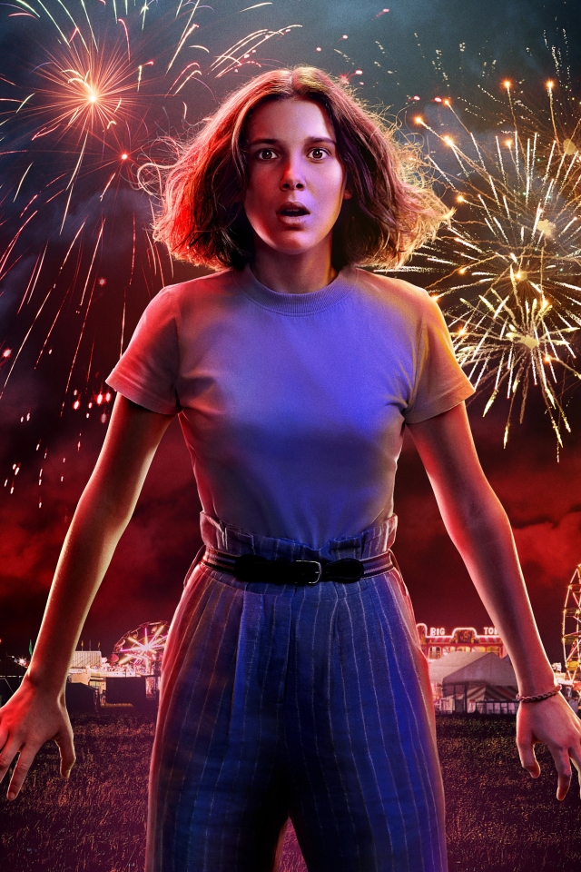 640x960 Millie Bobby Brown As Eleven Stranger Things 3 Poster iPhone 4,  iPhone 4S Wallpaper, HD TV Series 4K Wallpapers, Images, Photos and  Background - Wallpapers Den
