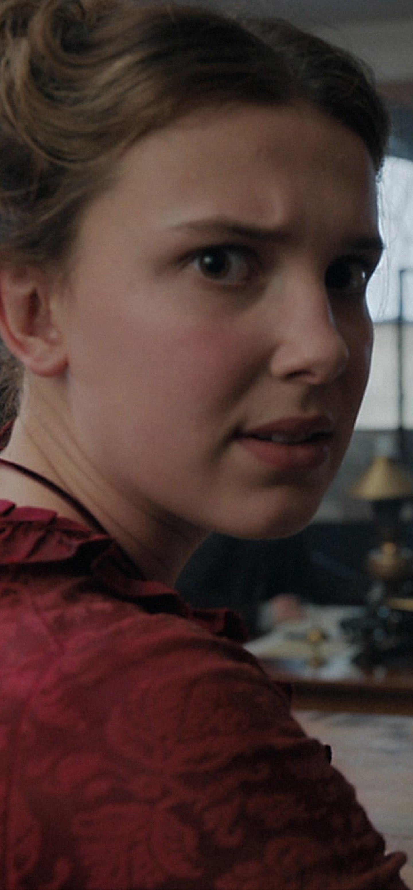 1440x3100 Millie Bobby Brown From Enola Holmes Netflix 1440x3100