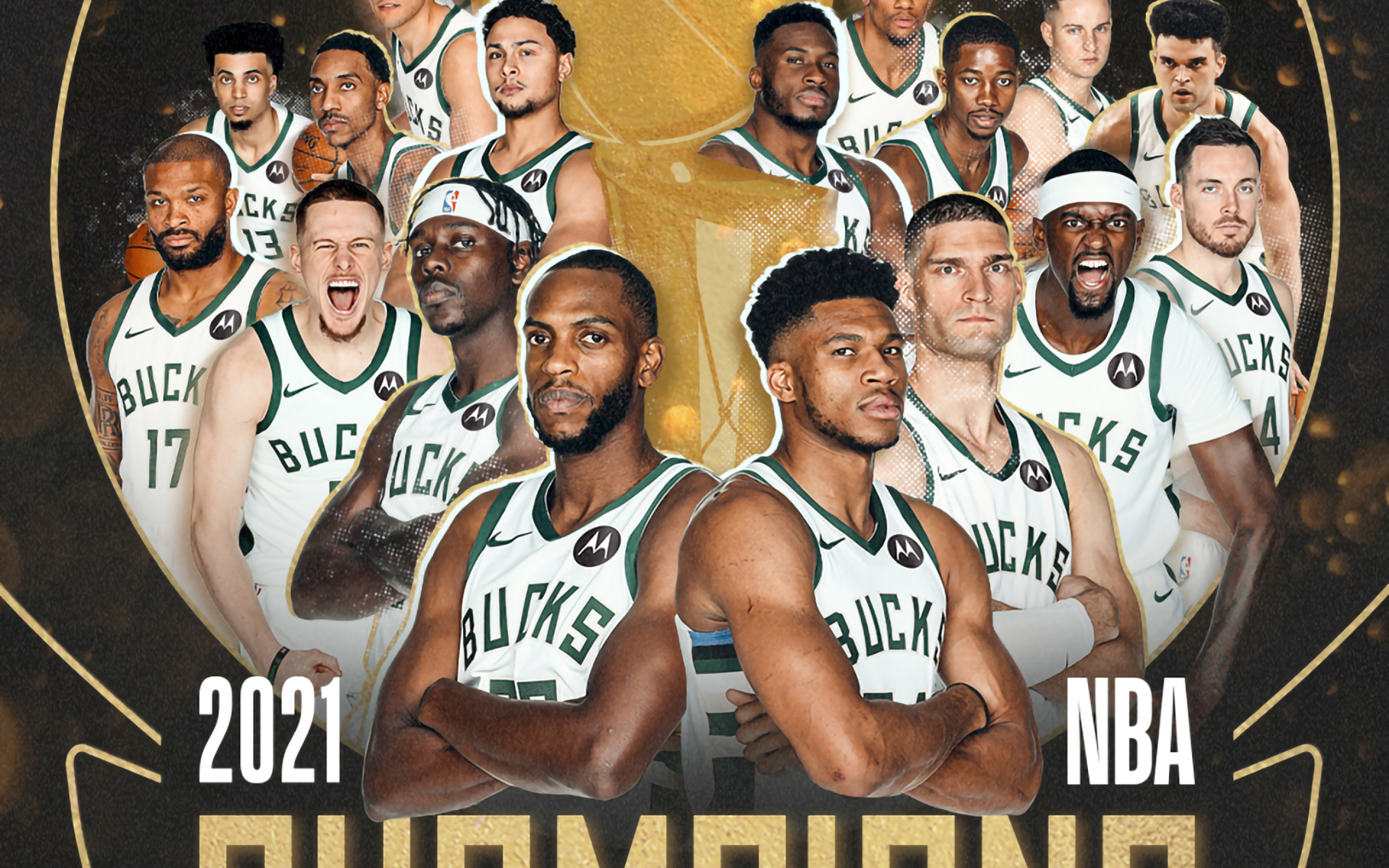 2880x1800 Milwaukee Bucks NBA Champions