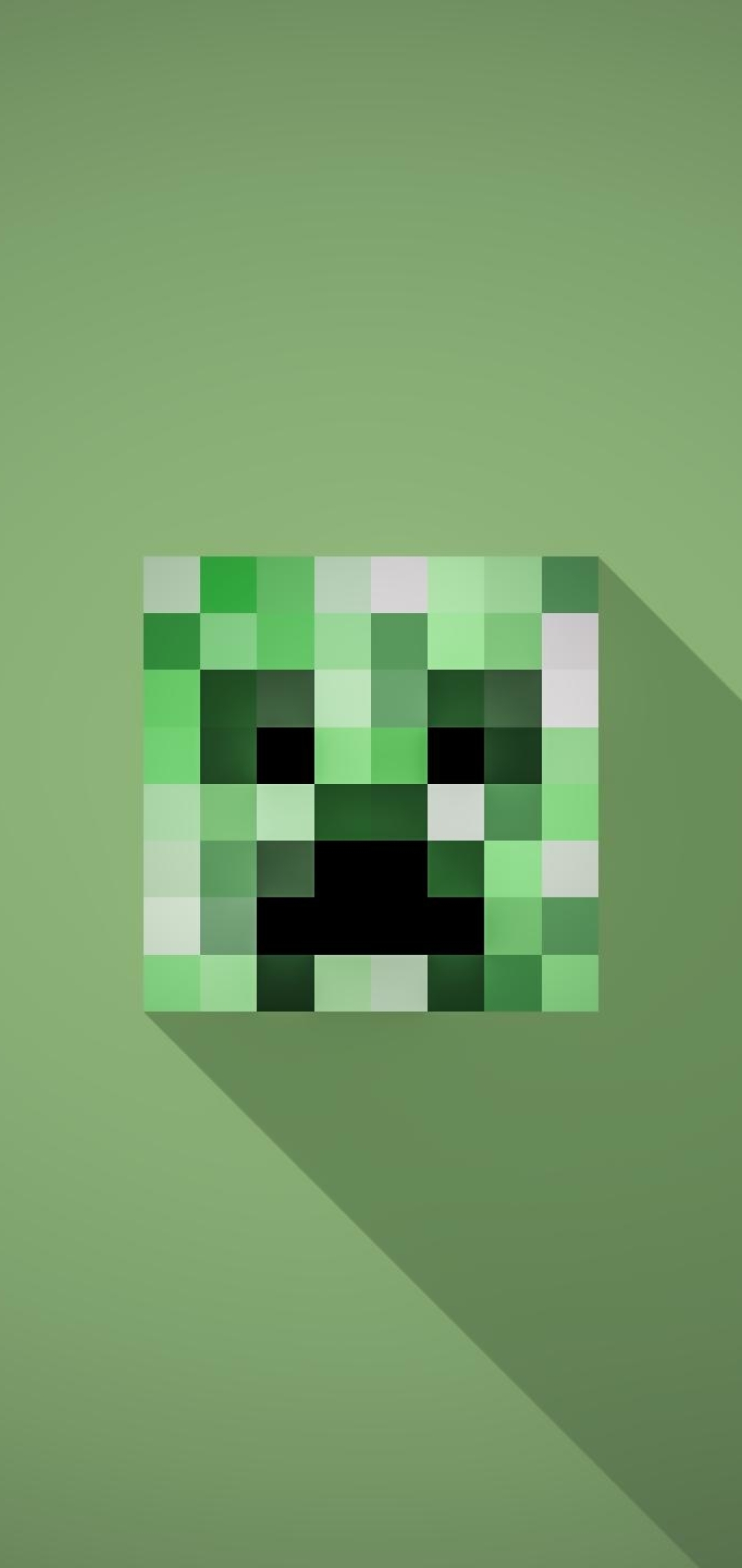 1080x22 Minecraft Minimalist Creeper 1080x22 Resolution Wallpaper Hd Minimalist 4k Wallpapers Images Photos And Background Wallpapers Den