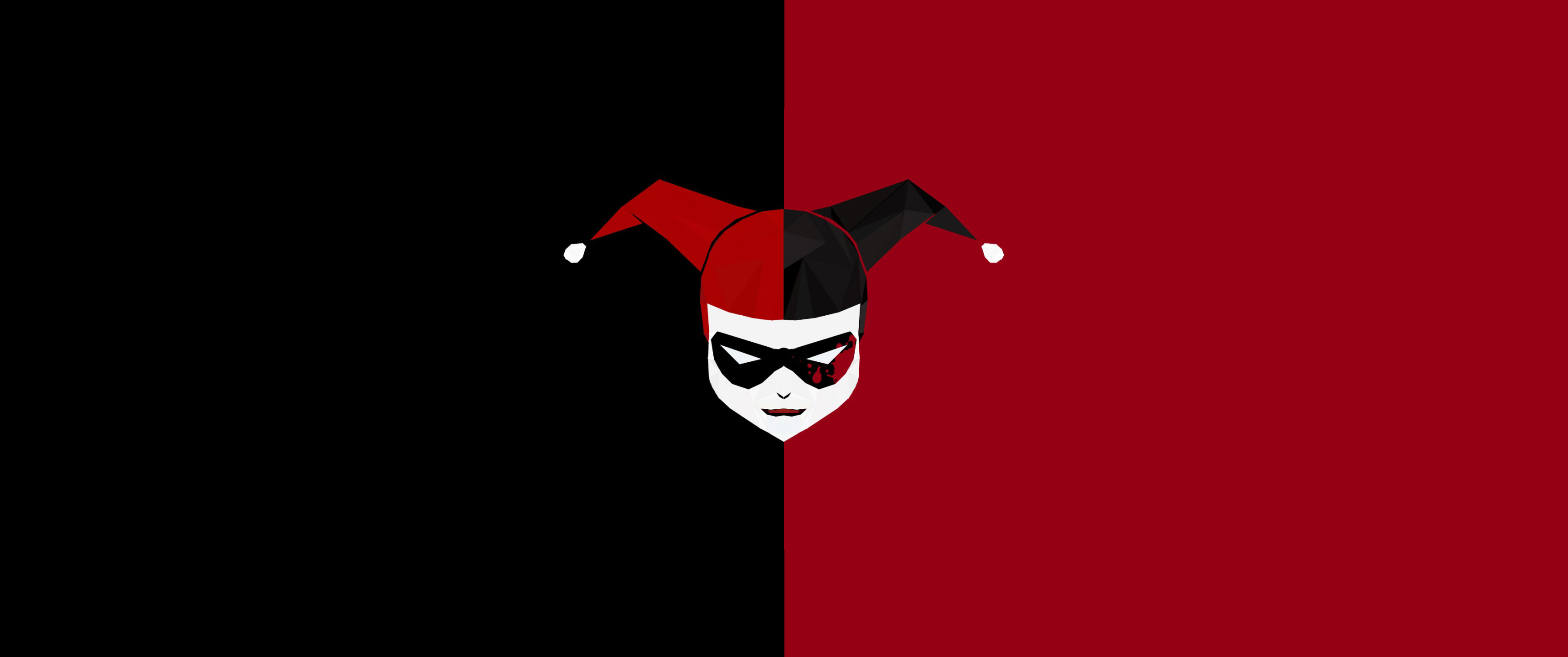 3440x1440 Minimalism Harley Quinn 3440x1440 Resolution Wallpaper, HD ...