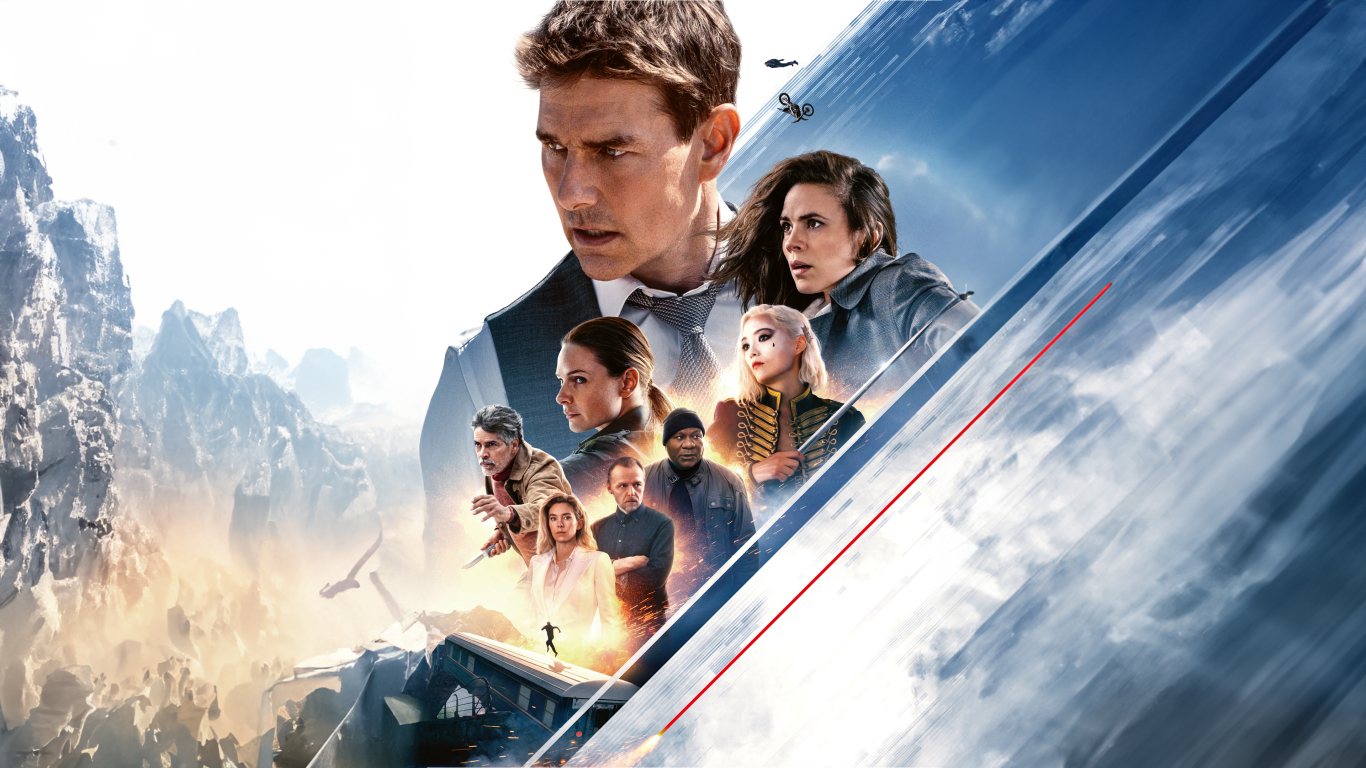 1366x768 Resolution Mission Impossible Dead Reckoning Official Poster ...