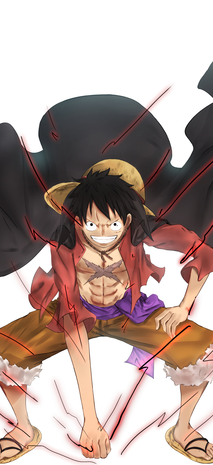 720x1570 Resolution Monkey Luffy Anime One Piece 4k Art 22 720x1570 ...