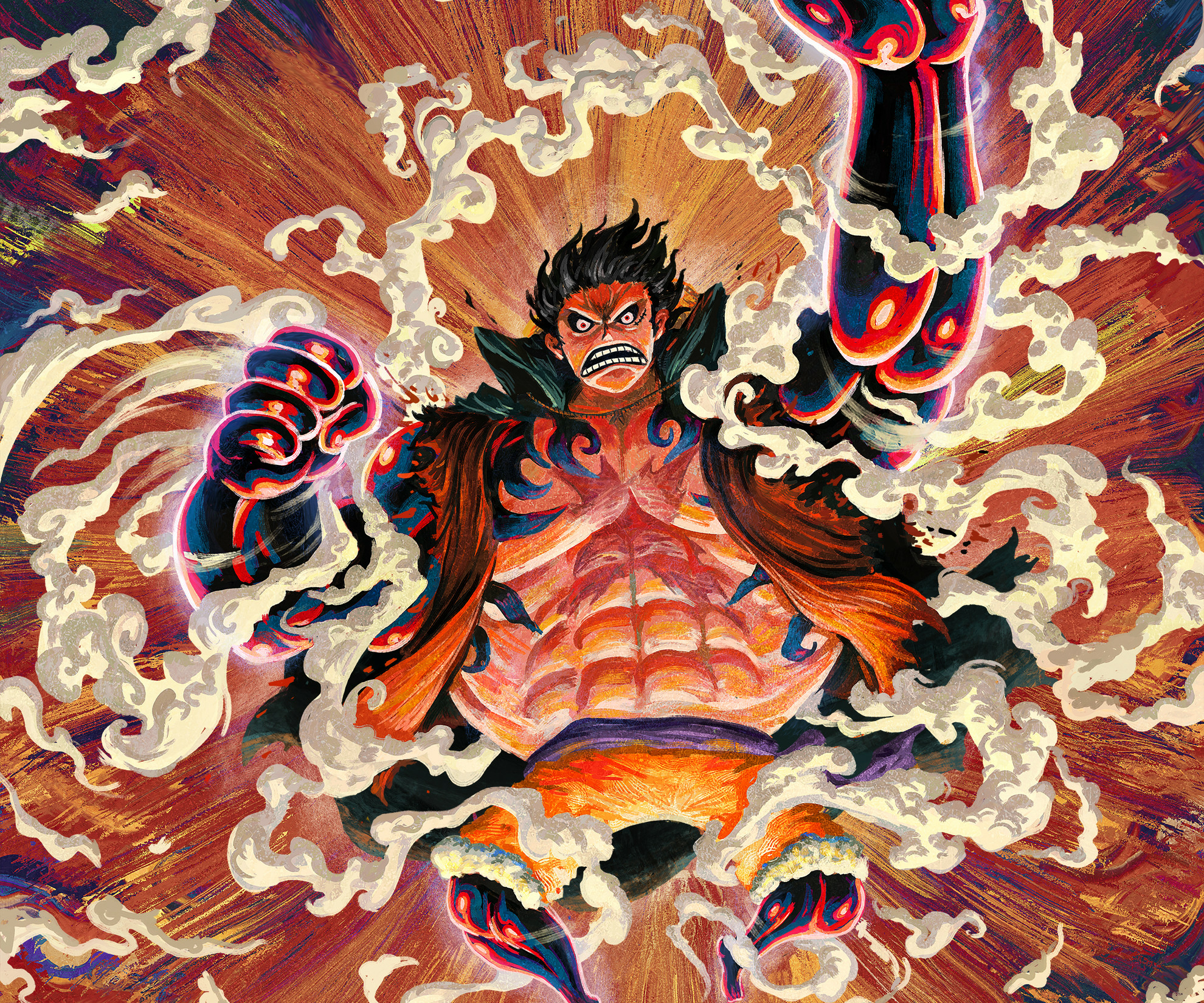Top Hình ảnh One Piece ảnh Luffy gear 5 cực ngầu Hình Ảnh Đẹp HD