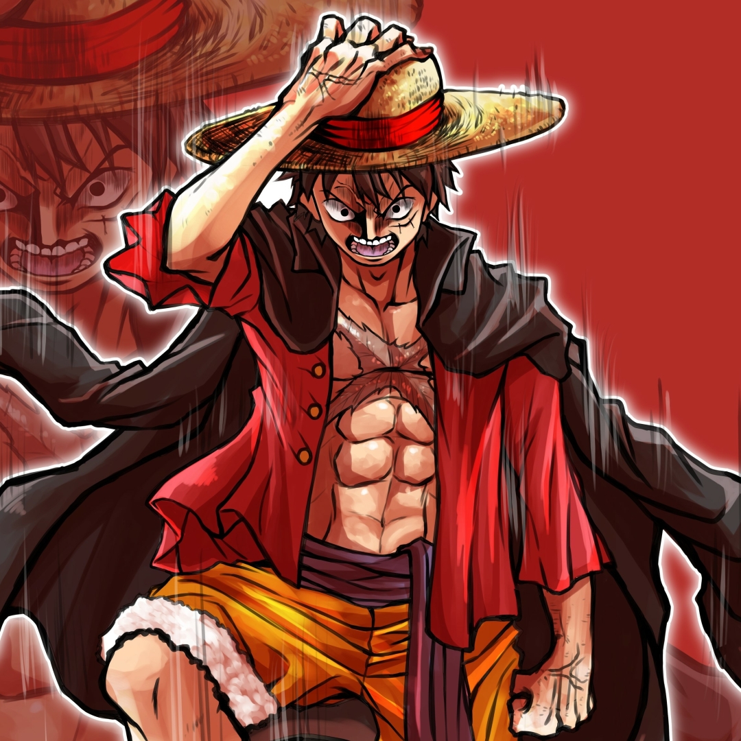 1080x1080 Resolution Monkey Luffy One Piece HD Art 1080x1080 Resolution ...