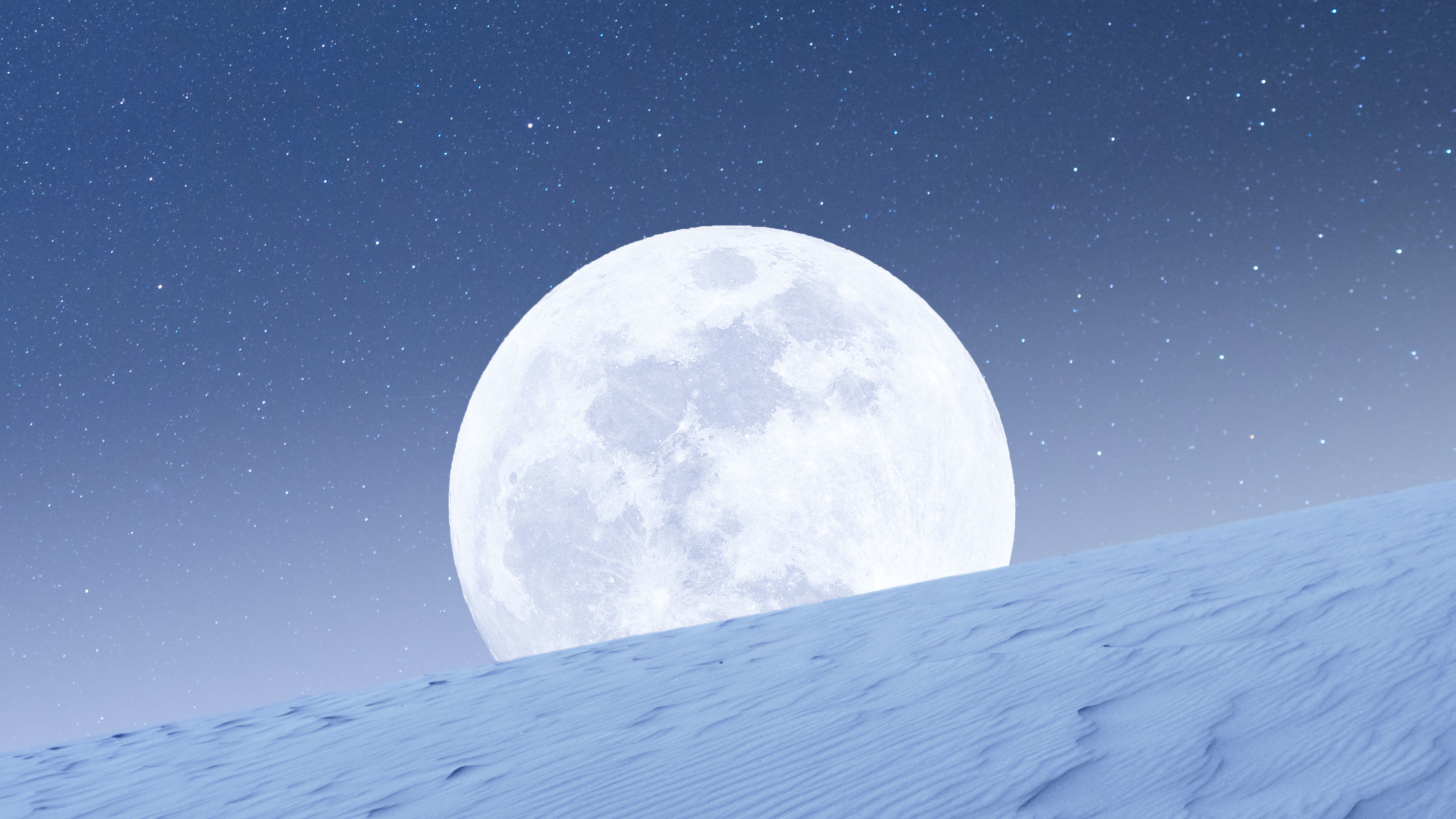Earth  Moon Artistic Minimal Wallpaper HD Minimalist 4K Wallpapers  Images and Background  Wallpapers Den