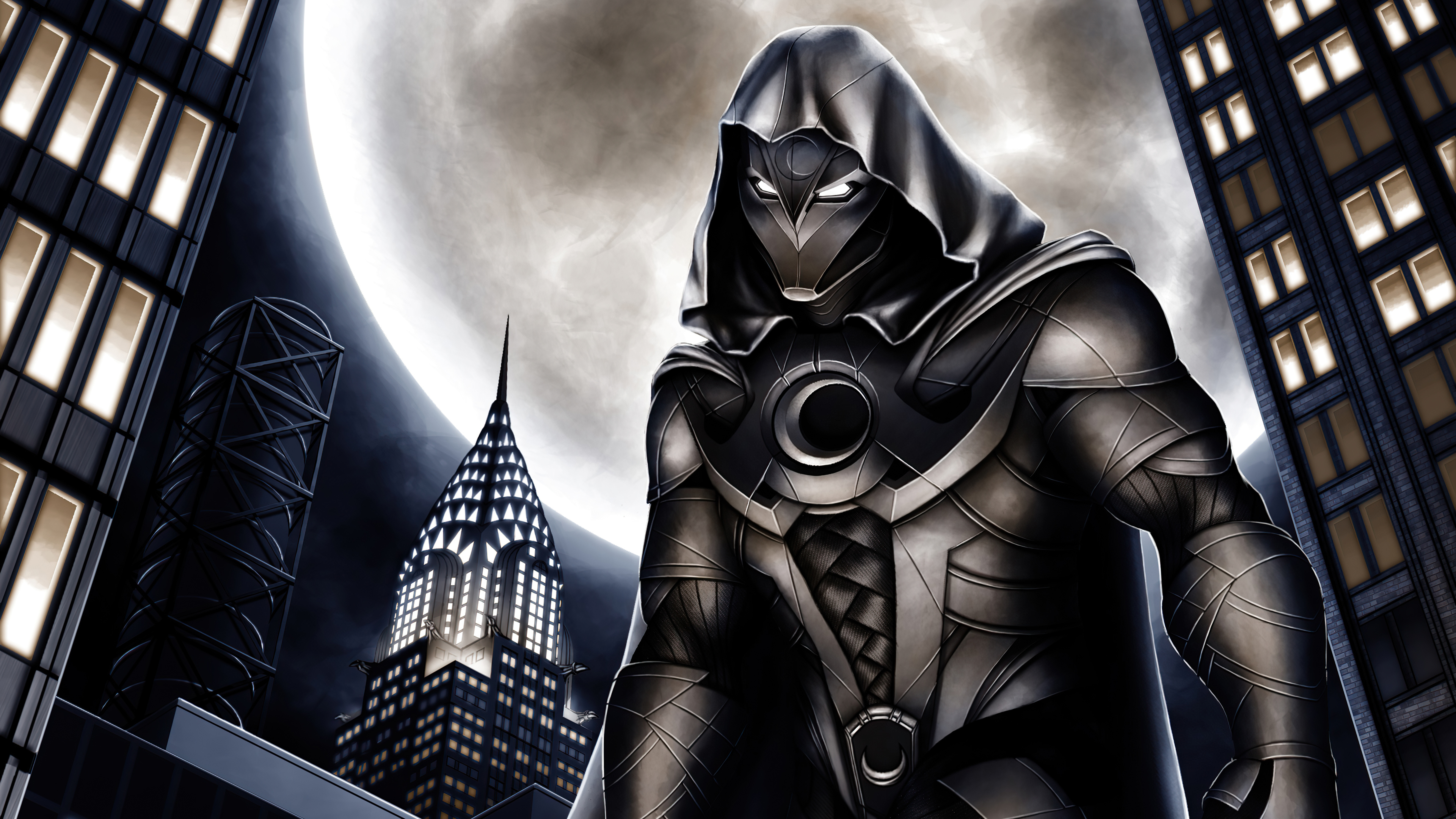 Moon Knights Crescent Darts HD Superheroes 4k Wallpapers Images  Backgrounds Photos and Pictures