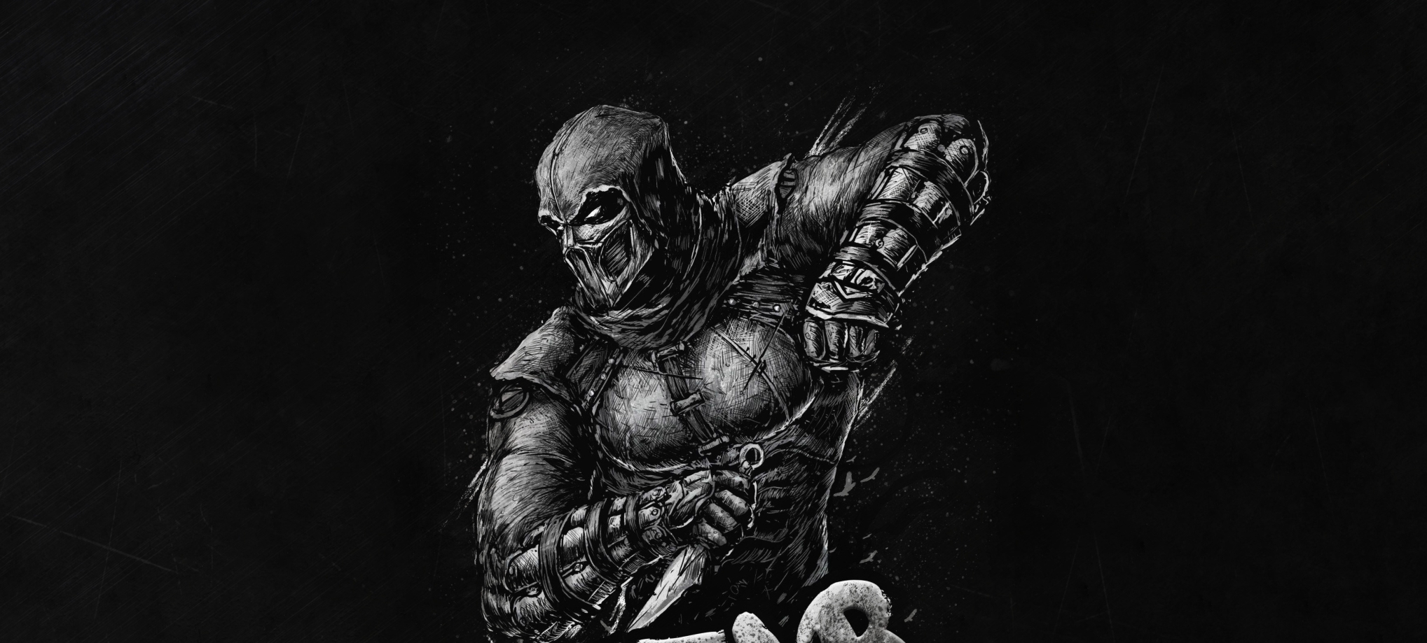 2037x919 Resolution Mortal Kombat Art 2037x919 Resolution Wallpaper — free download