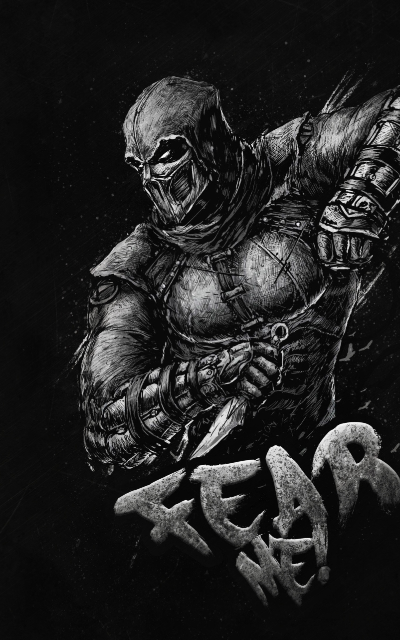 802x1282 Resolution Mortal Kombat Art 802x1282 Resolution Wallpaper — free download