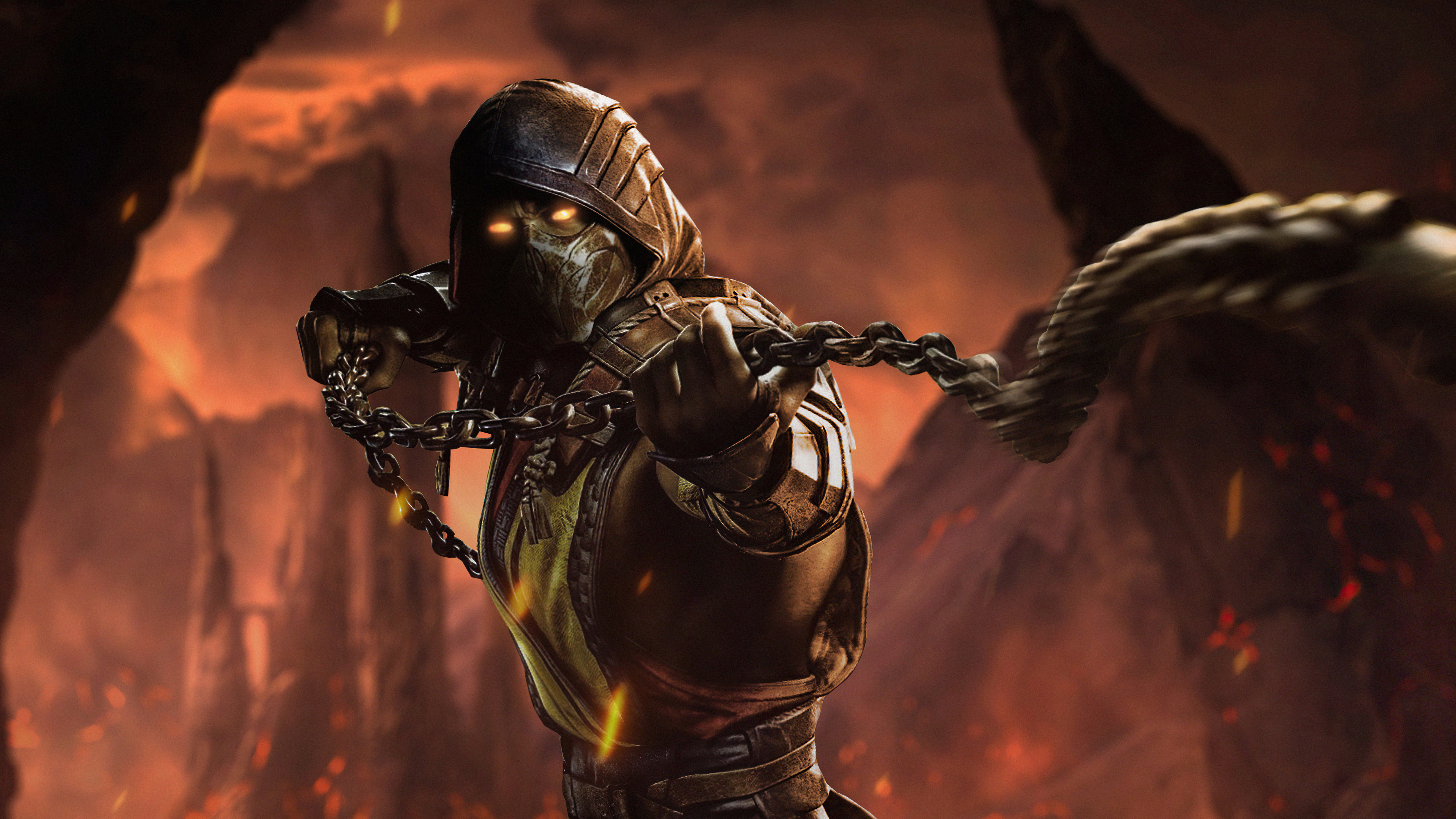 Mortal kombat scorpion character 1080P 2K 4K 5K HD wallpapers free  download  Wallpaper Flare