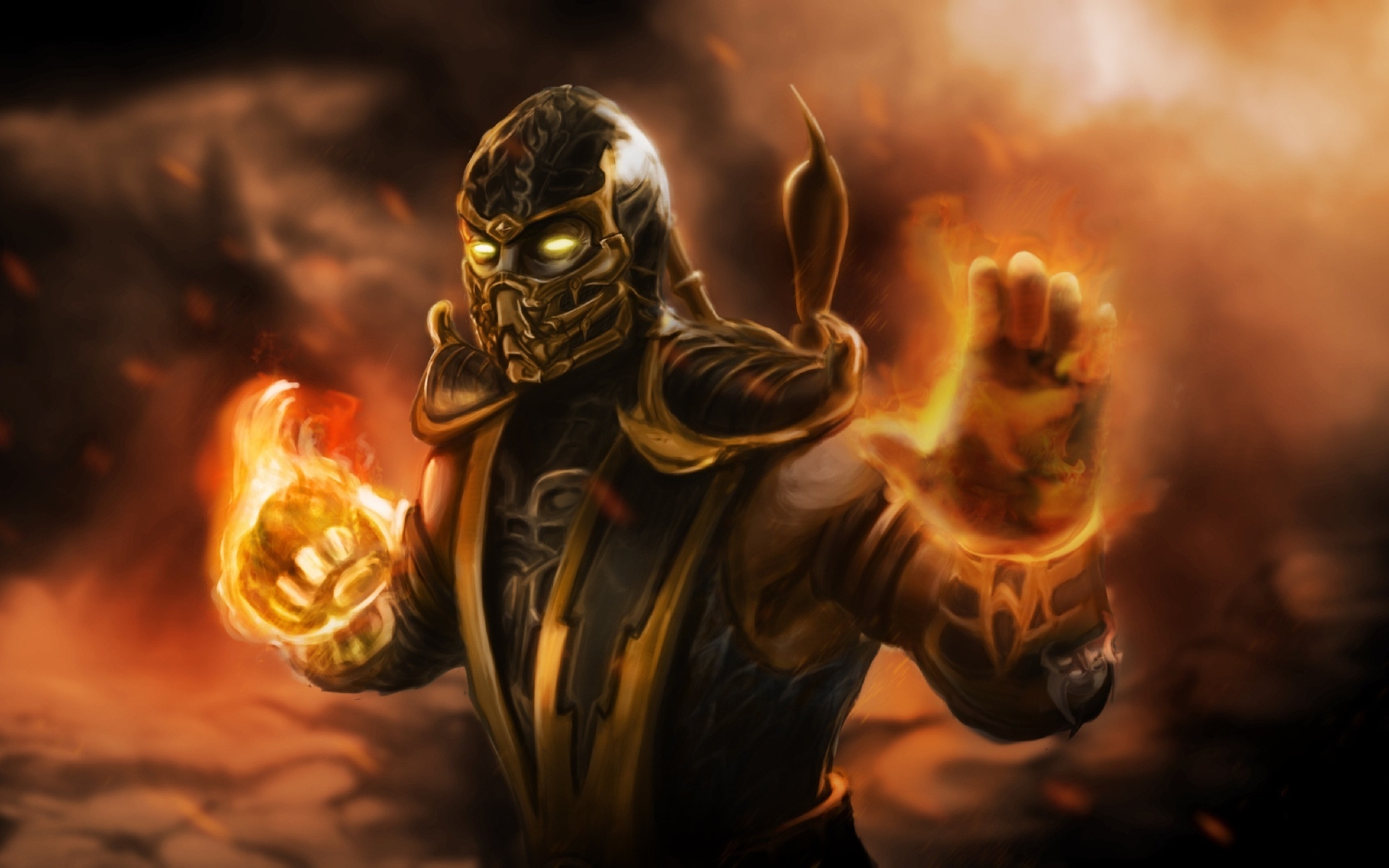 Mortal kombat fire