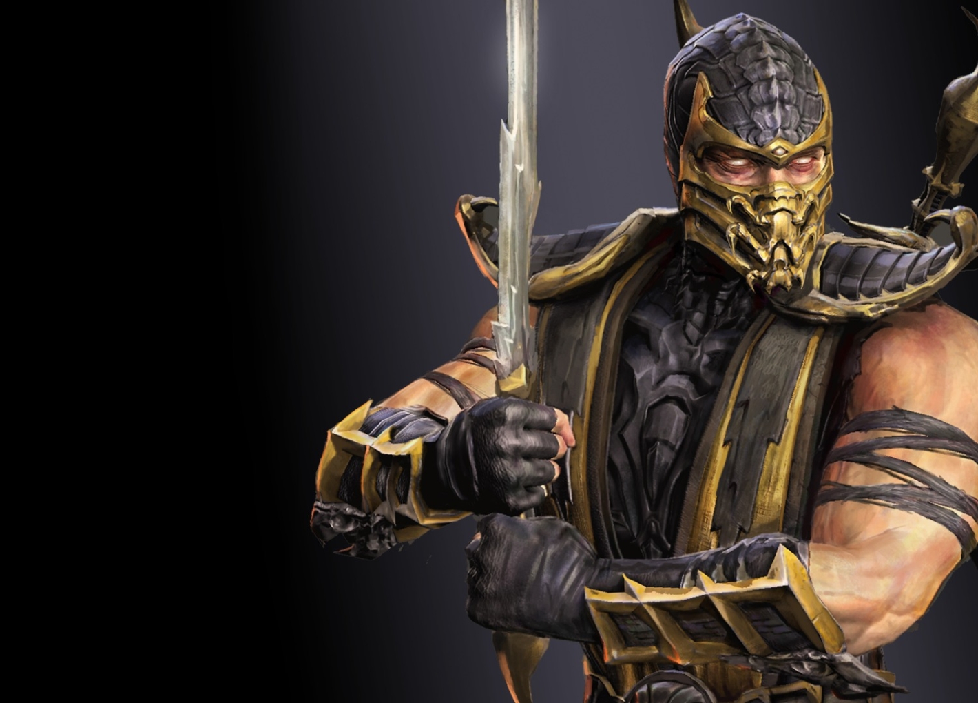 X Resolution Mortal Kombat Scorpion Warrior X Resolution Wallpaper