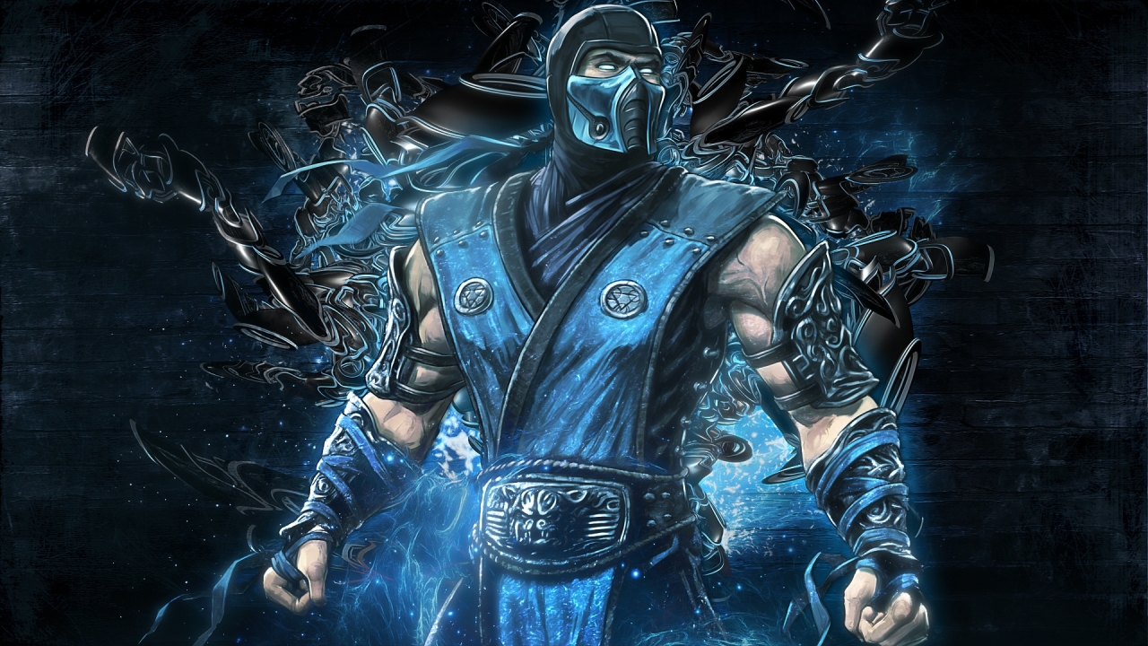 Mortal Kombat, Sub Zero, Art, HD 4K Wallpaper