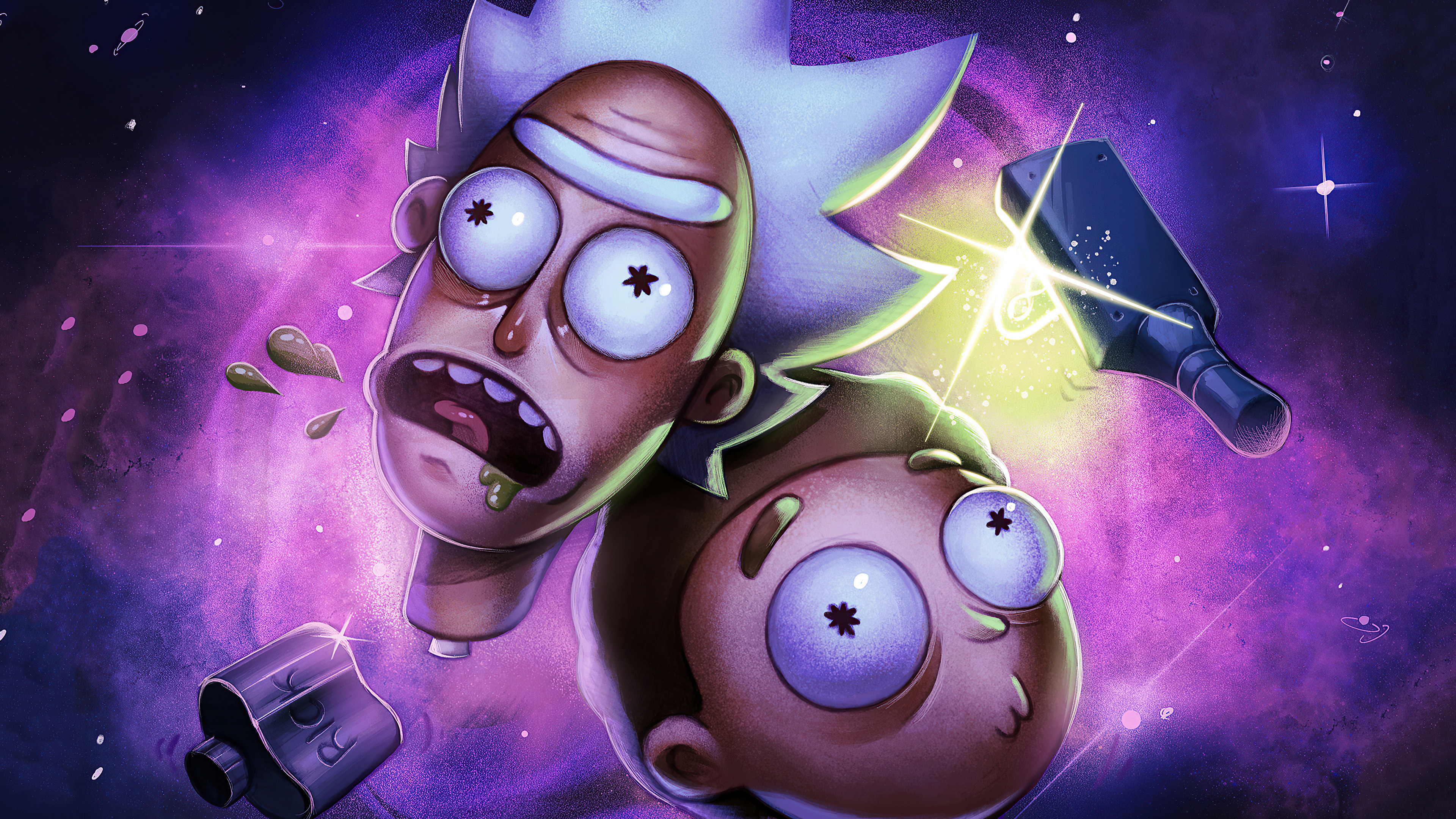 Wallpaper Rick And Morty 4k Pc Rick And Morty 4k Iphone Wallpapers