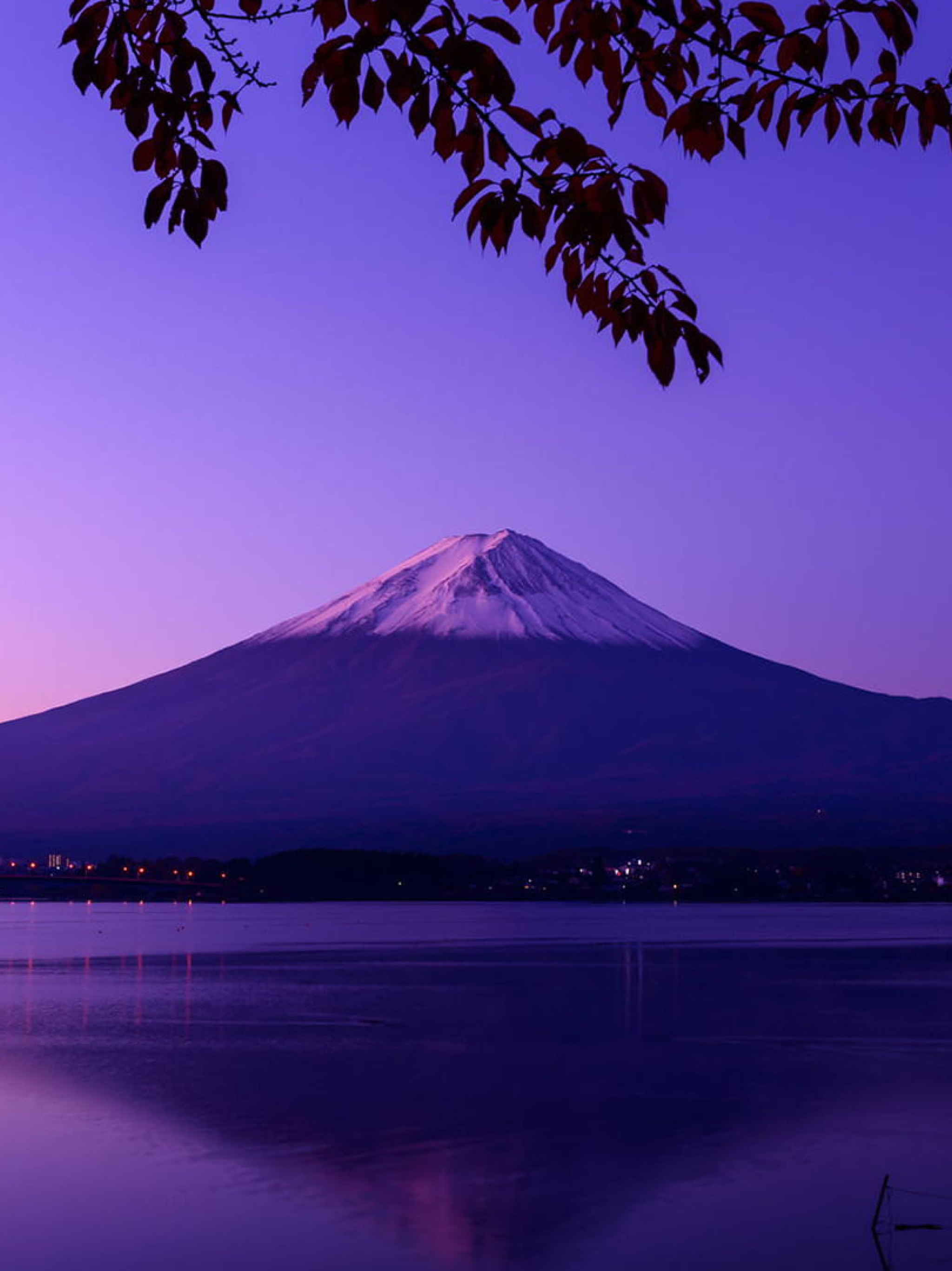 X Resolution Mount Fuji Nightscape X Resolution Wallpaper Wallpapers Den