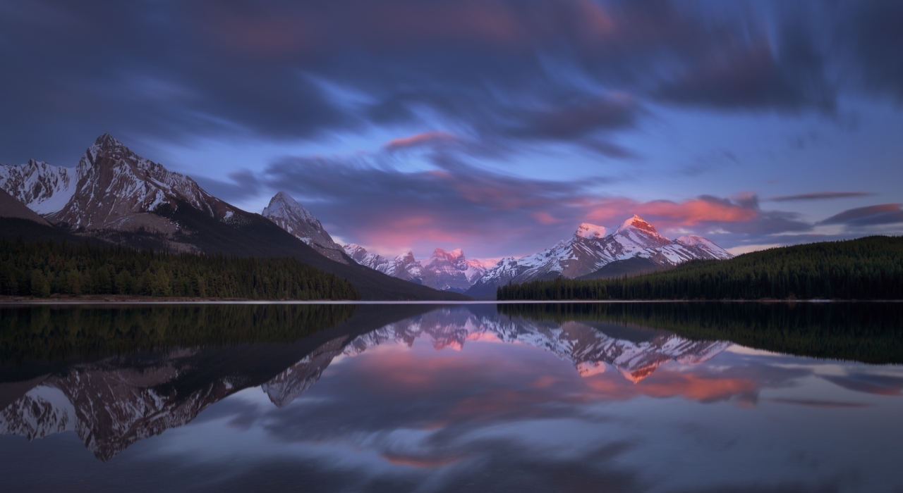 1280x700 Mountains HD Lake Reflection 1280x700 Resolution Wallpaper, HD