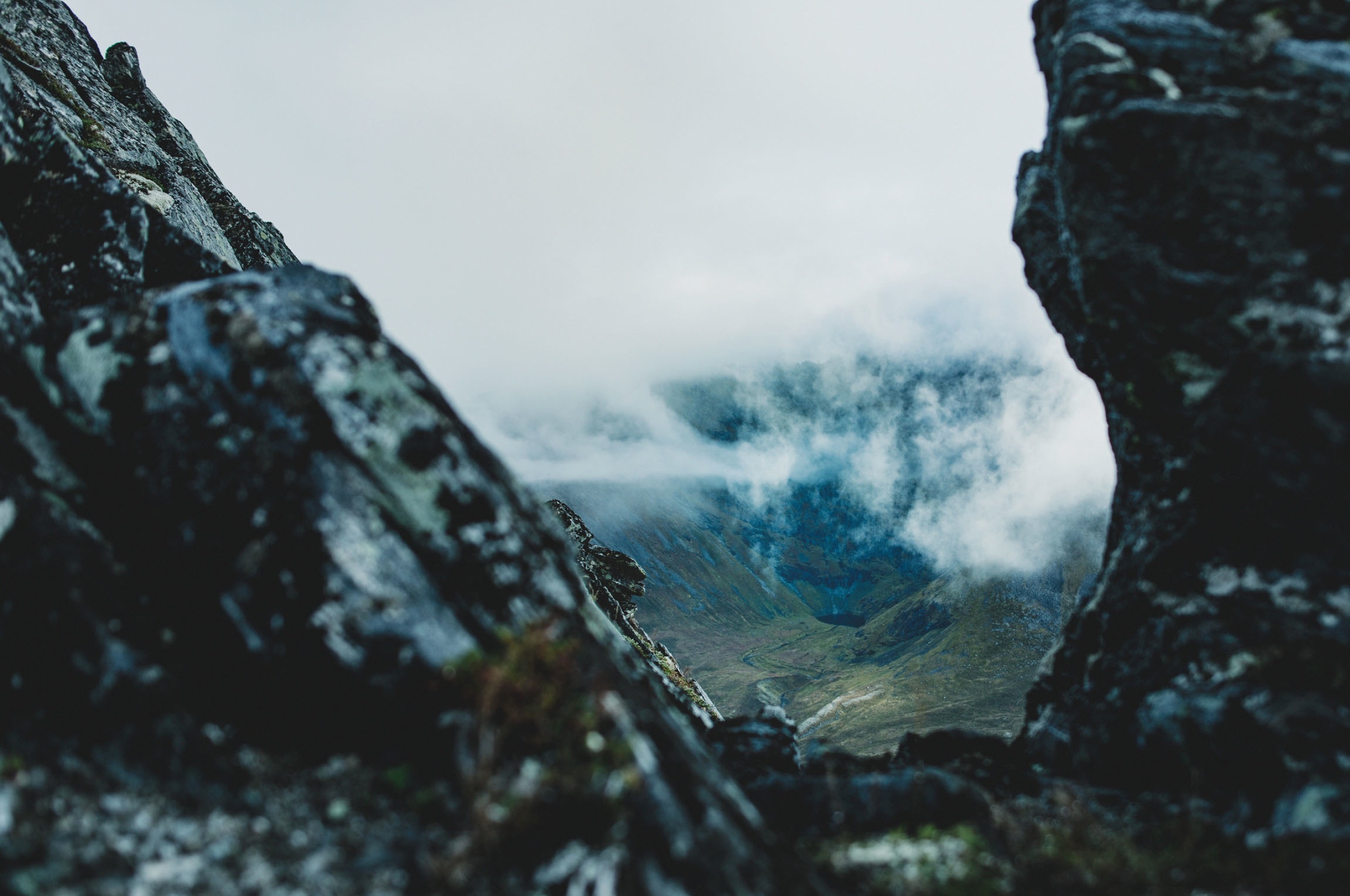 The man from the fog bedrock