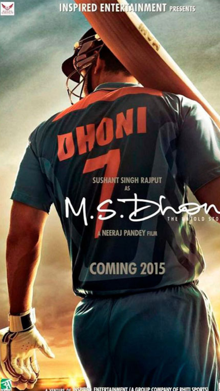 750x1334 MS Dhoni Untold Story HD Wallpaper iPhone 6, iPhone 6S, iPhone 7  Wallpaper, HD Movies 4K Wallpapers, Images, Photos and Background -  Wallpapers Den