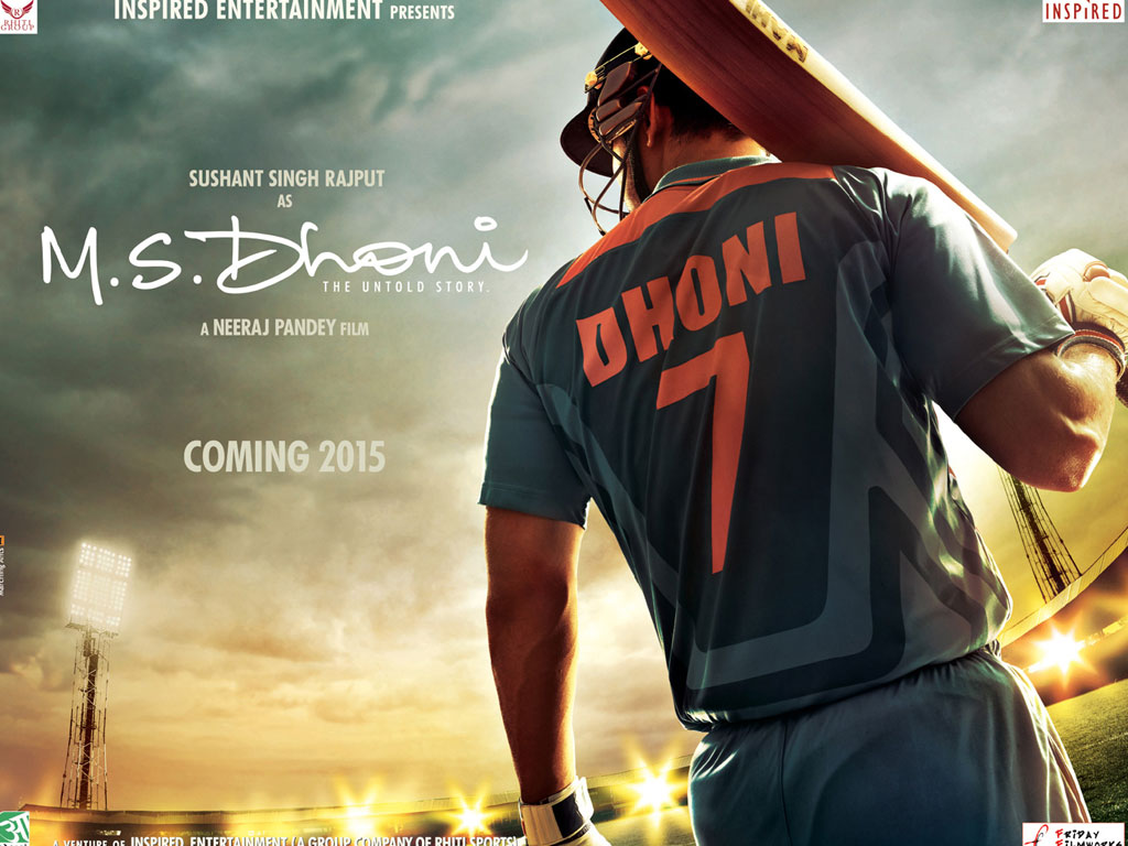 MS Dhoni Untold Story Poster Wallpaper, HD Movies 4K ...