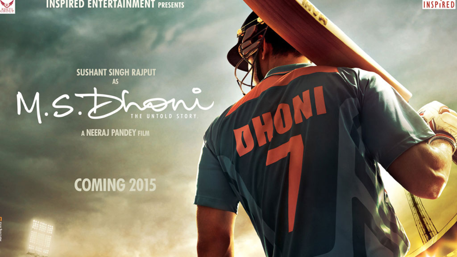 1920x1080 MS Dhoni Untold Story Poster 1080P Laptop Full HD Wallpaper, HD  Movies 4K Wallpapers, Images, Photos and Background - Wallpapers Den