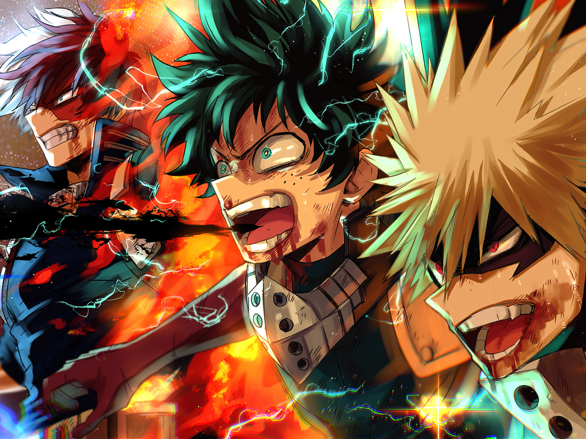 1152x864 My Hero Academia 4k Cool Art 1152x864 Resolution Wallpaper, HD  Anime 4K Wallpapers, Images, Photos and Background - Wallpapers Den