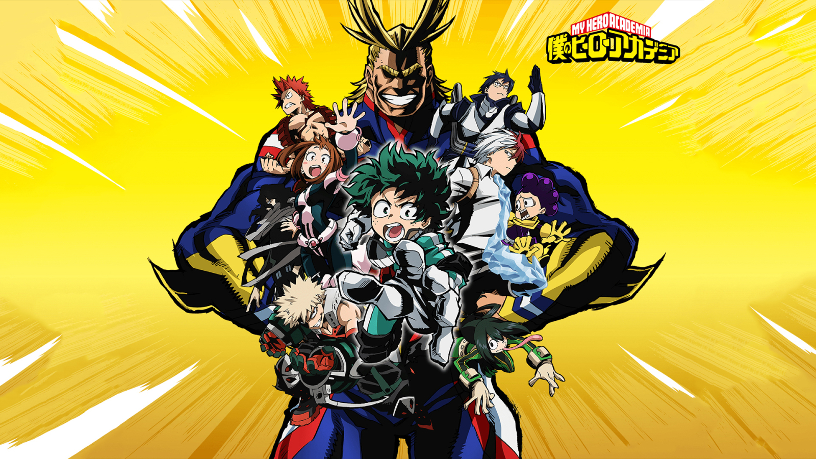 My Hero Academia Personajes Poster Anime Fondo De Pantalla 4k Ultra Hd ...