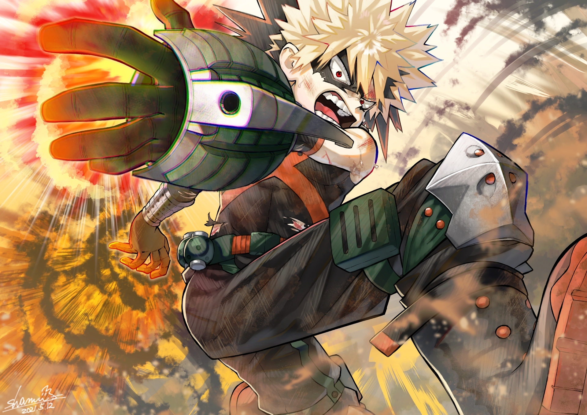 My Hero Academia HD Katsuki Bakugou 2022 Art Wallpaper HD Artist 4K My Hero Academia HD Katsuki Bakugou 2022 Art Wallpaper HD Artist 4K
