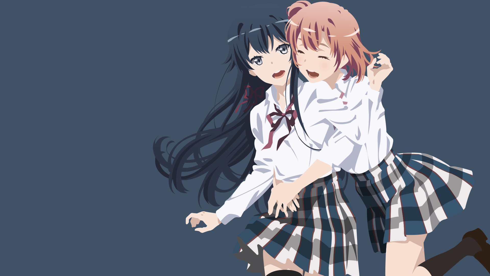 My Teen Romantic Comedy SNAFU Minimalist Art Wallpaper, HD Anime 4K  Wallpapers, Images, Photos and Background - Wallpapers Den