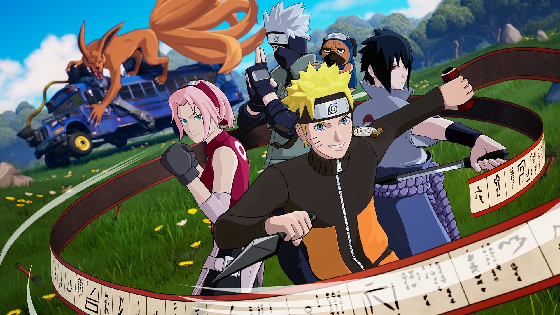 Naruto and Team 7 x Fortnite Wallpaper, HD Games 4K Wallpapers, Images,  Photos and Background - Wallpapers Den