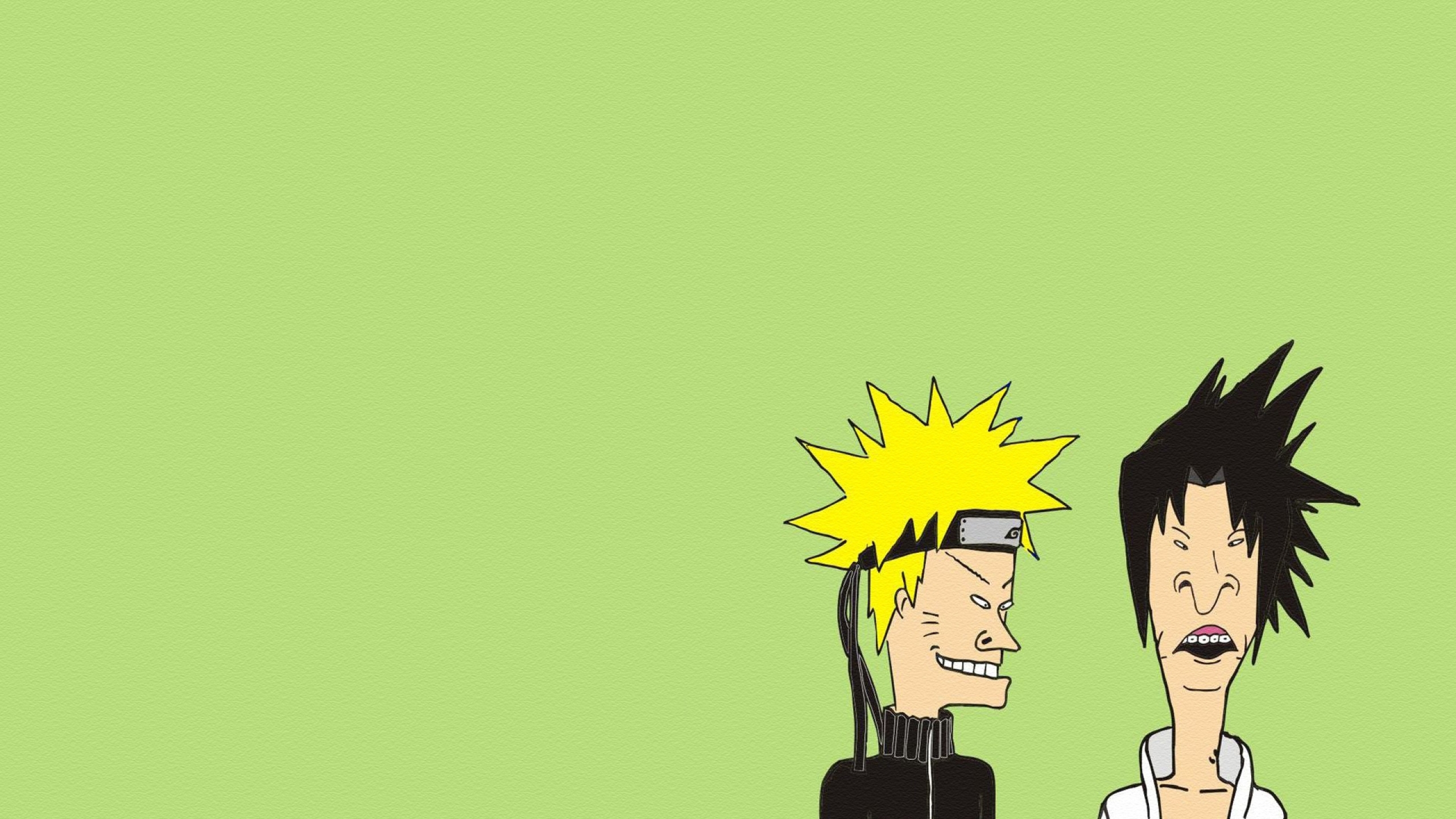 2560x1440 Naruto Beavis And Butt Head Minimalism 1440p Resolution Wallpaper Hd Vector 4k Wallpapers Images Photos And Background Wallpapers Den