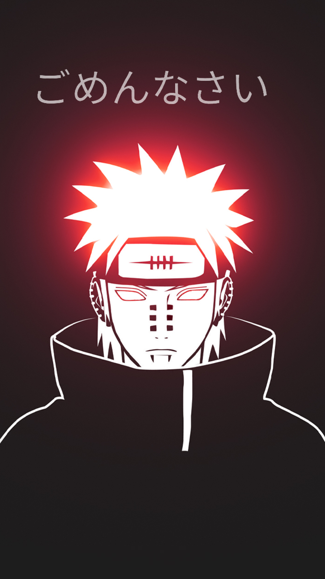 1080x1920 Naruto Pain Minimal Iphone 7, 6s, 6 Plus and Pixel XL ,One