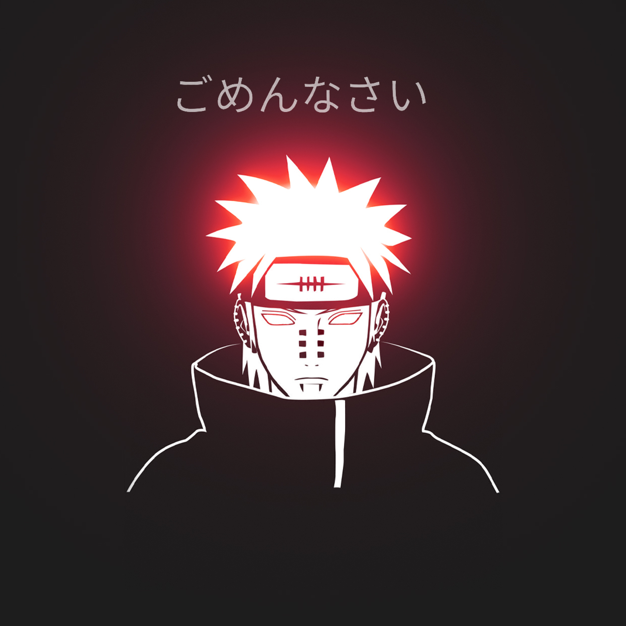 2048x2048 Naruto Pain Minimal Ipad Air Wallpaper, HD Anime 4K ...