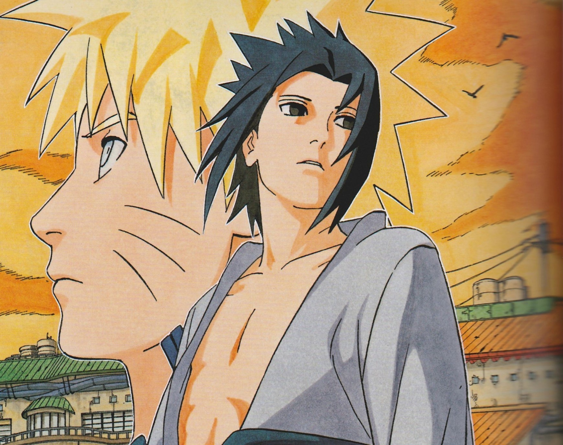 Naruto Uzumaki and Sasuke Uchiha Wallpaper, HD Anime 4K Wallpapers ...
