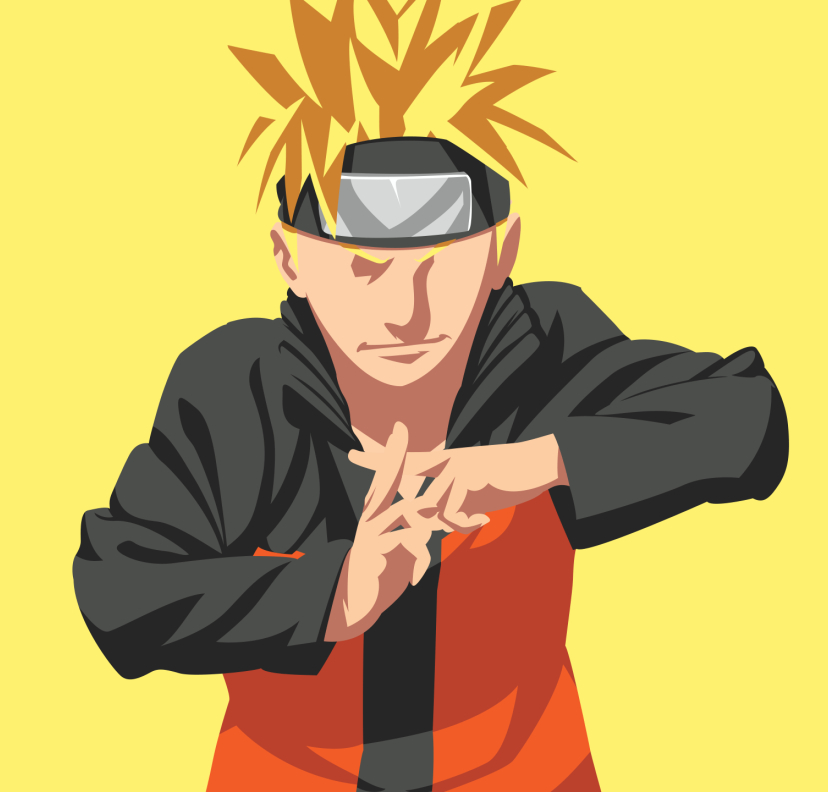 828x792 Naruto Uzumaki Minimal Art 828x792 Resolution Wallpaper, HD Anime  4K Wallpapers, Images, Photos and Background - Wallpapers Den