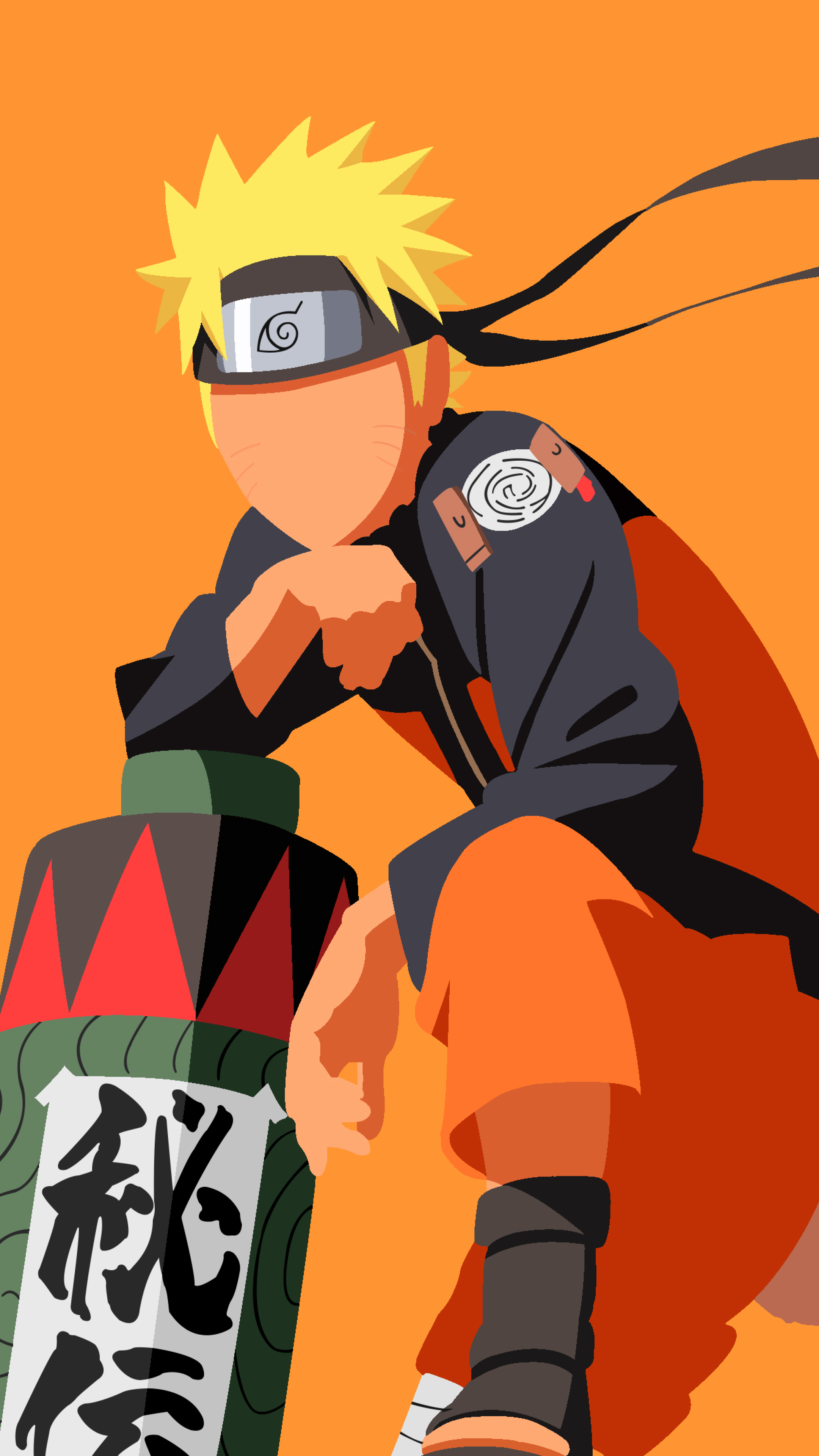 2160x3840 Anime Naruto Minimalism Sony Xperia X,XZ,Z5 Premium, Sony