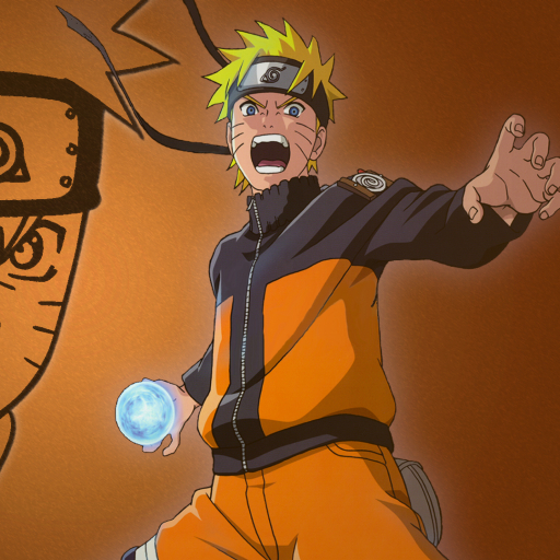 512x512 Naruto Uzumaki Rasengan 512x512 Resolution Wallpaper, HD Anime