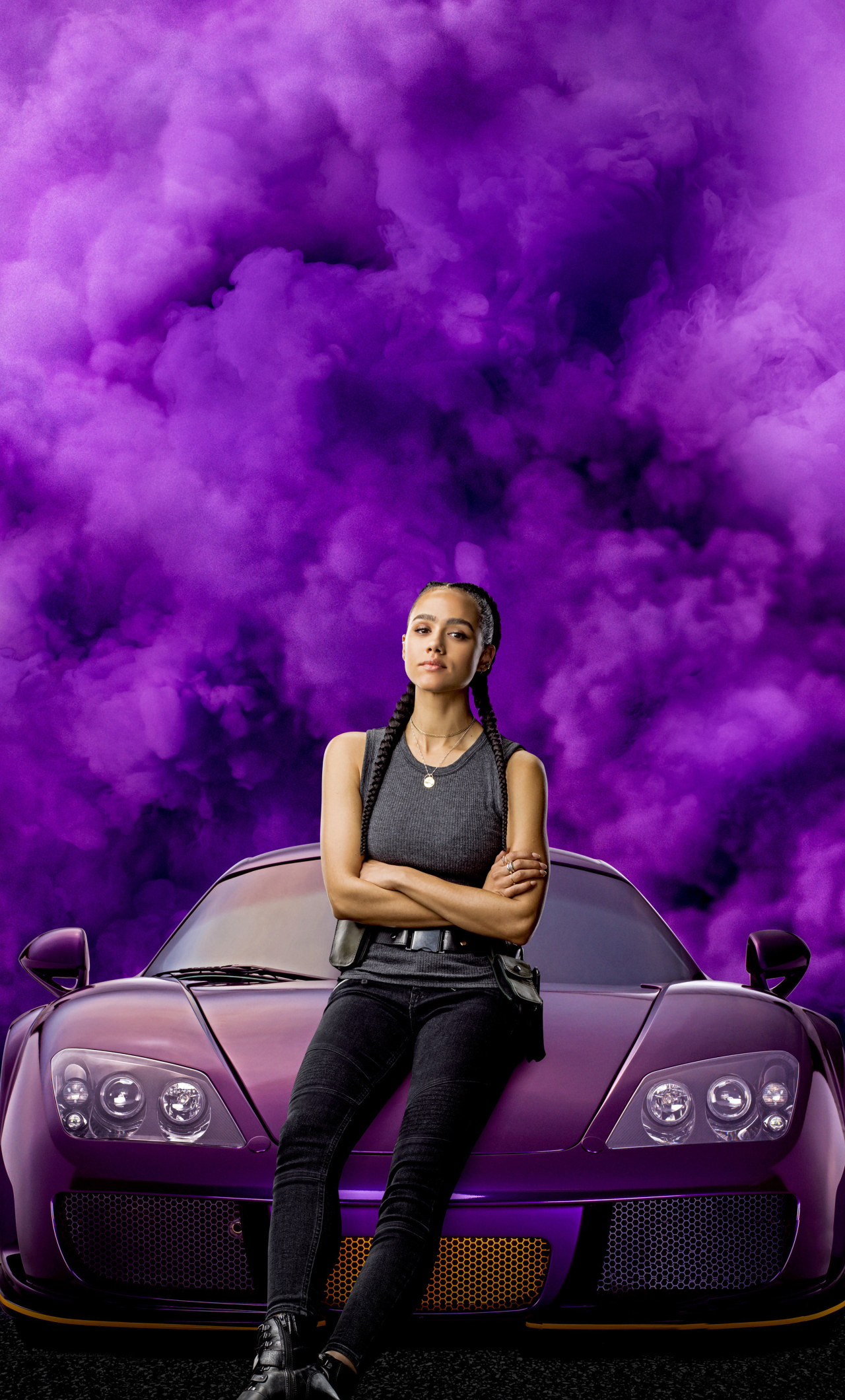 1280x2120 Nathalie Emmanuel Fast And Furious 9 iPhone 6 ...
